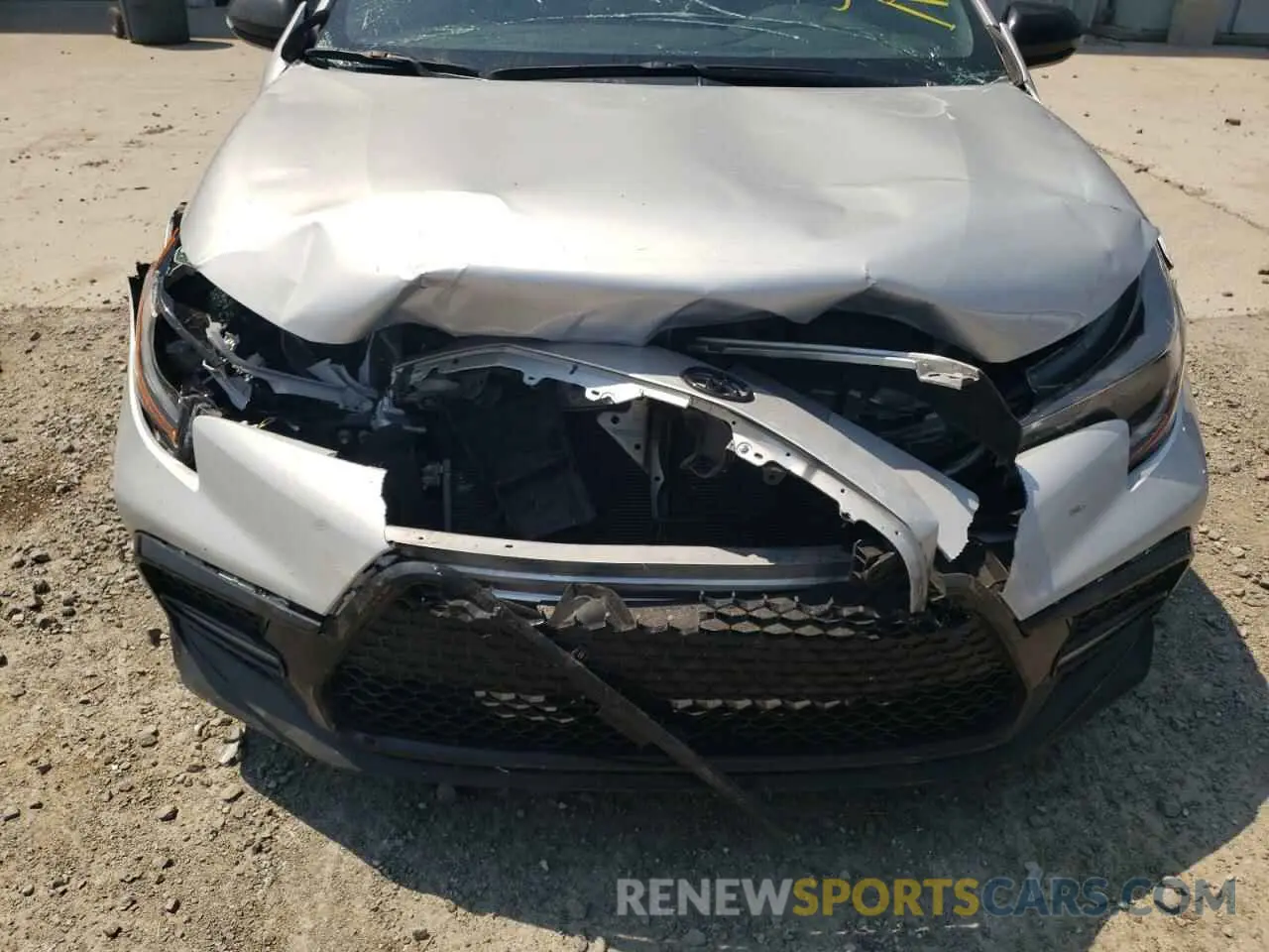 9 fotografías del automóvil dañado 5YFS4RCE6LP050971 TOYOTA COROLLA 2020