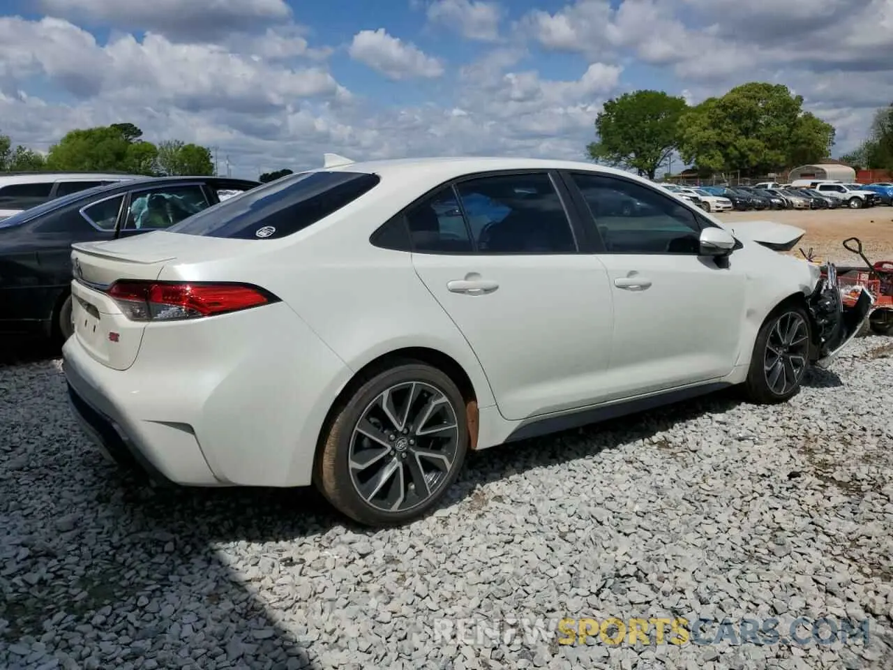 3 fotografías del automóvil dañado 5YFS4RCE6LP054275 TOYOTA COROLLA 2020