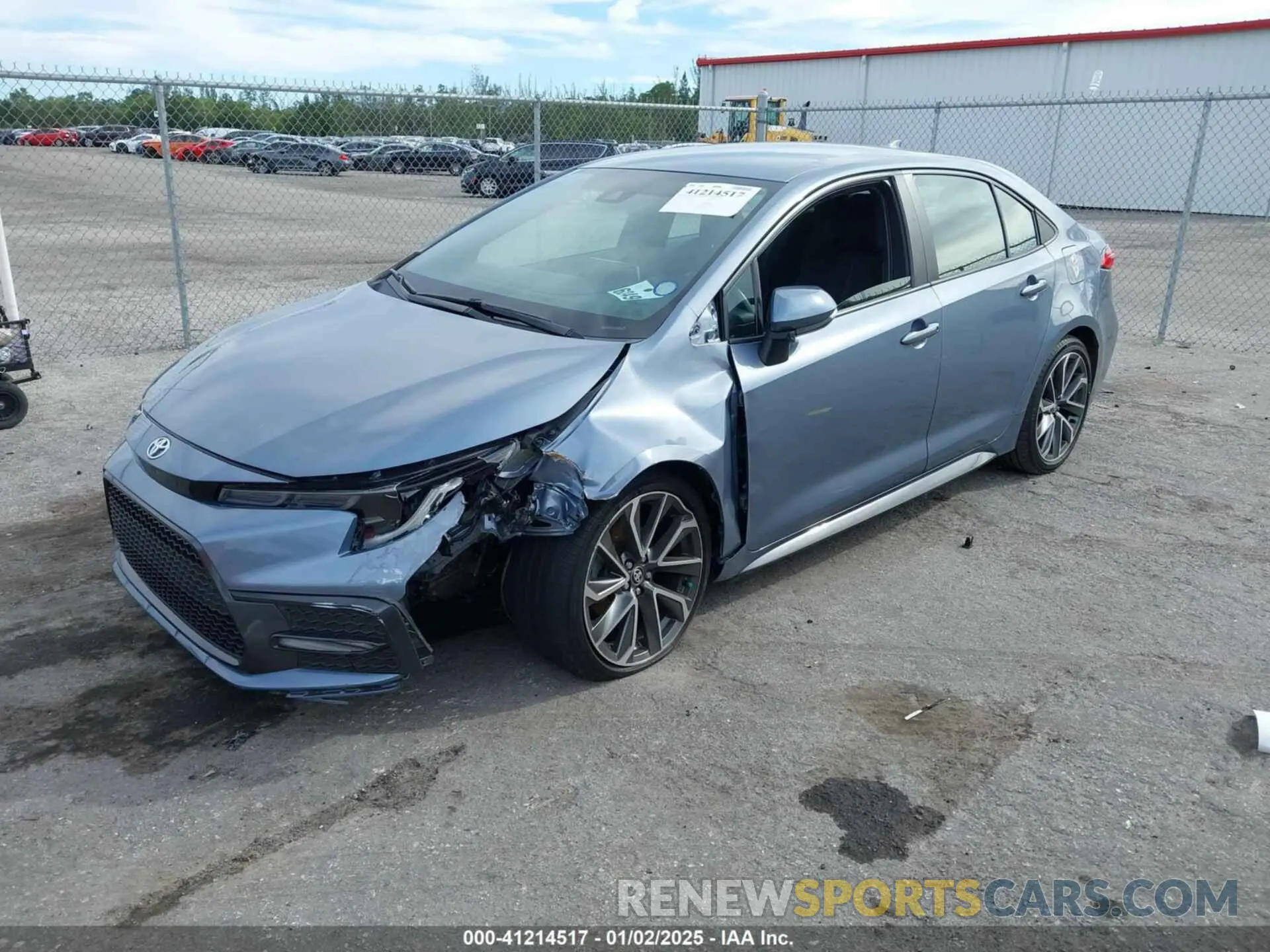 2 fotografías del automóvil dañado 5YFS4RCE6LP054311 TOYOTA COROLLA 2020