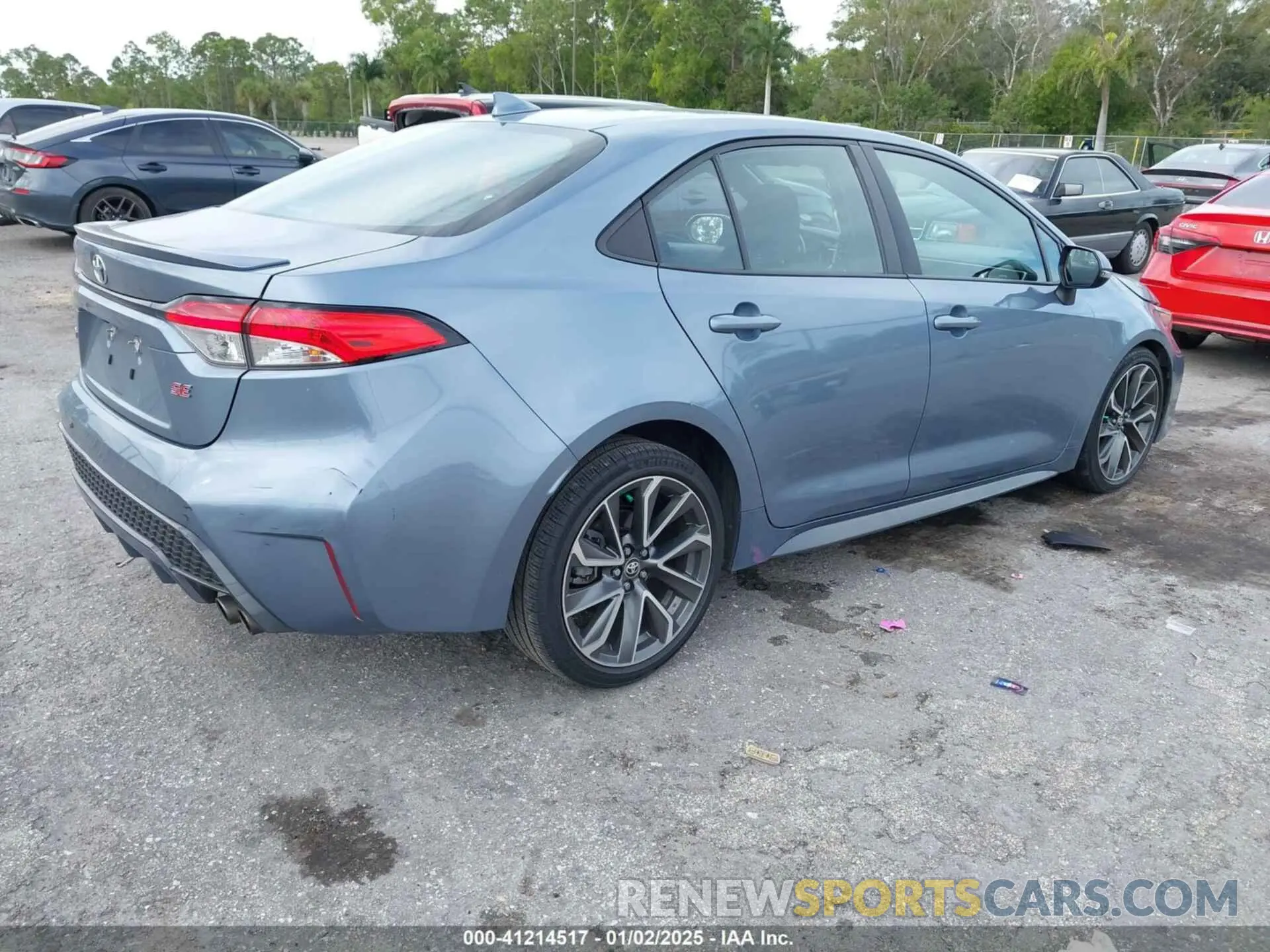 4 fotografías del automóvil dañado 5YFS4RCE6LP054311 TOYOTA COROLLA 2020