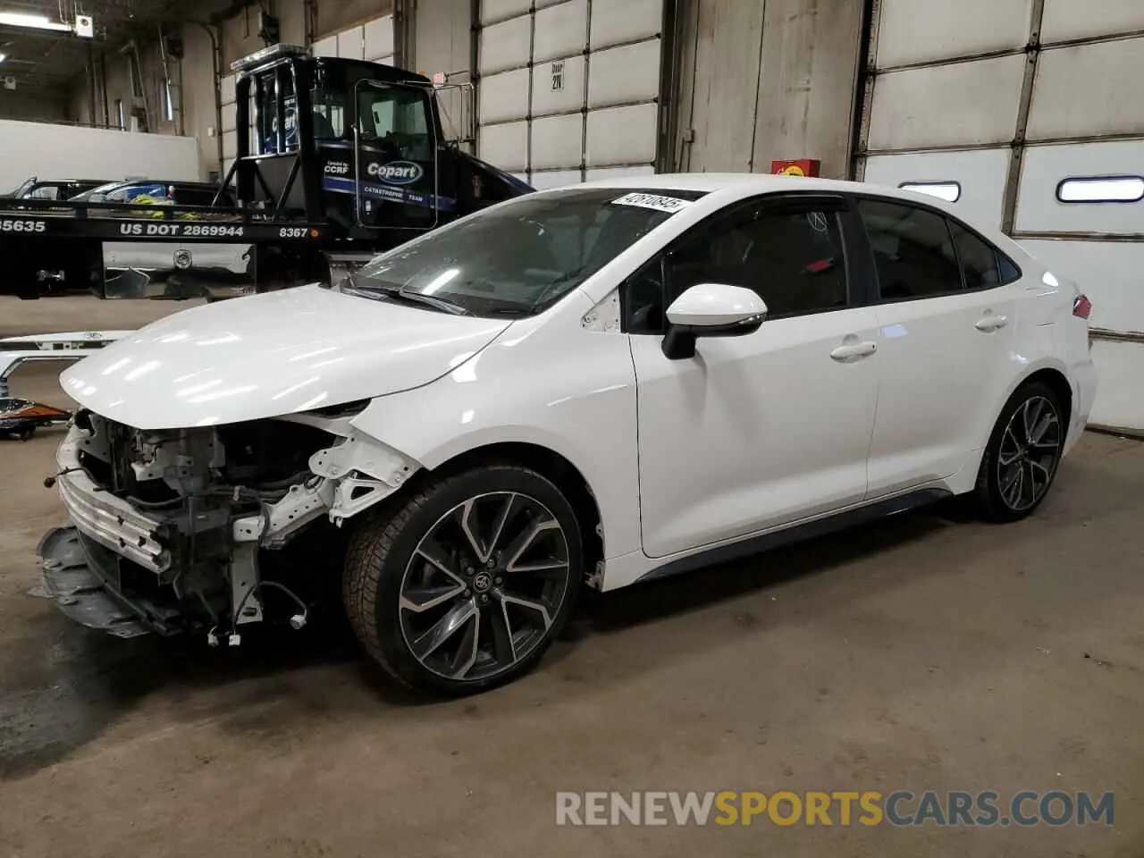 1 fotografías del automóvil dañado 5YFS4RCE7LP008650 TOYOTA COROLLA 2020