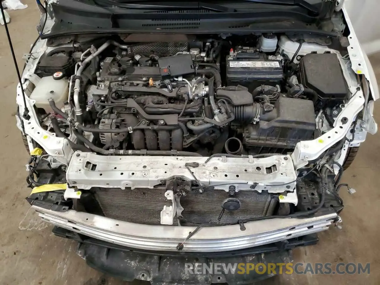 11 fotografías del automóvil dañado 5YFS4RCE7LP008650 TOYOTA COROLLA 2020