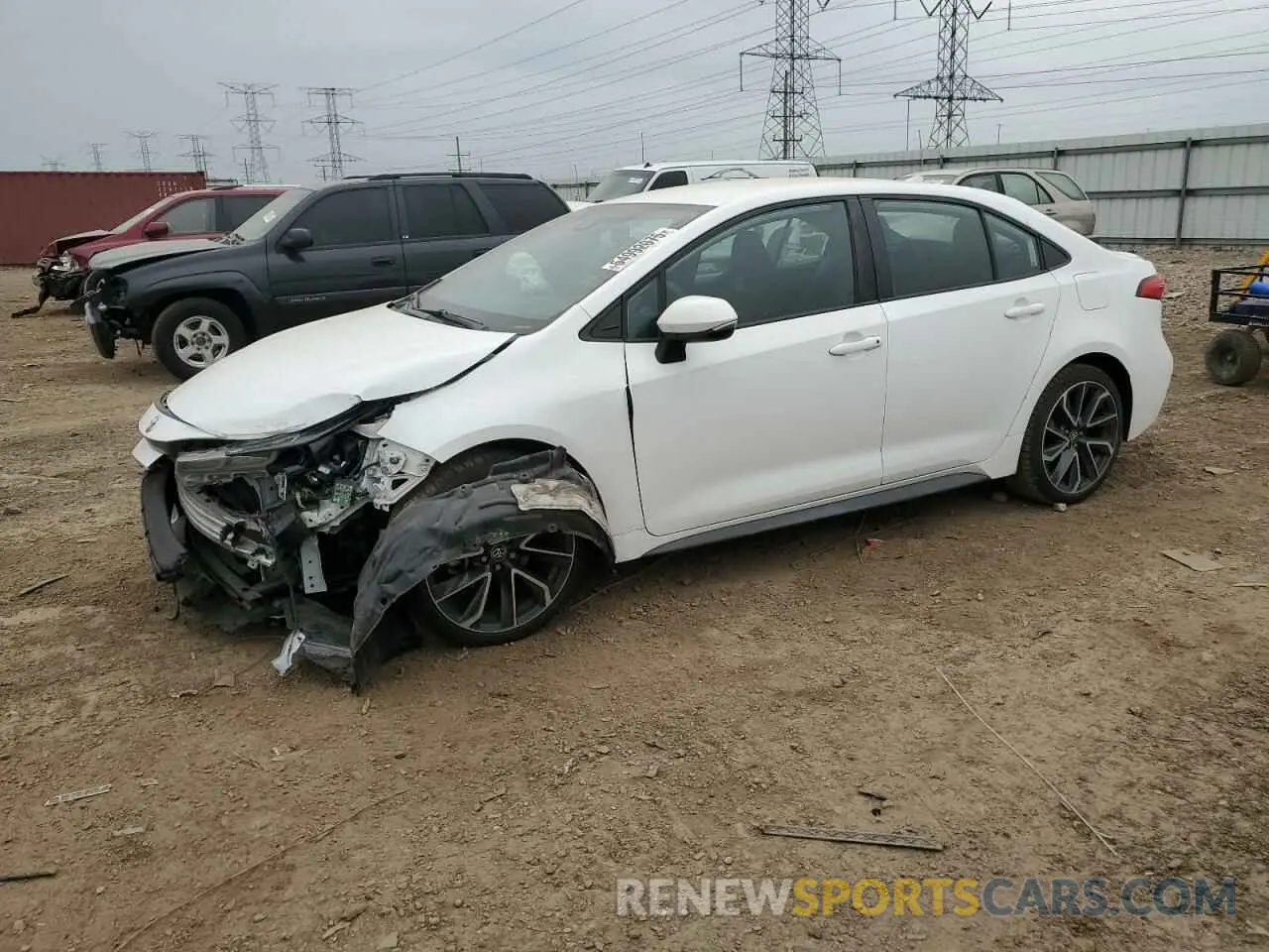 1 fotografías del automóvil dañado 5YFS4RCE7LP008759 TOYOTA COROLLA 2020