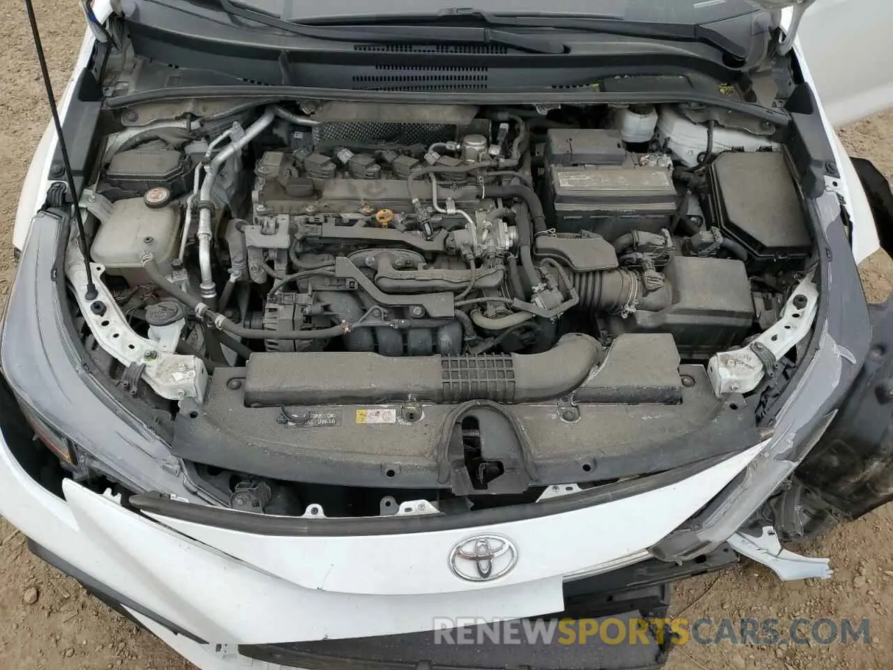 11 fotografías del automóvil dañado 5YFS4RCE7LP008759 TOYOTA COROLLA 2020