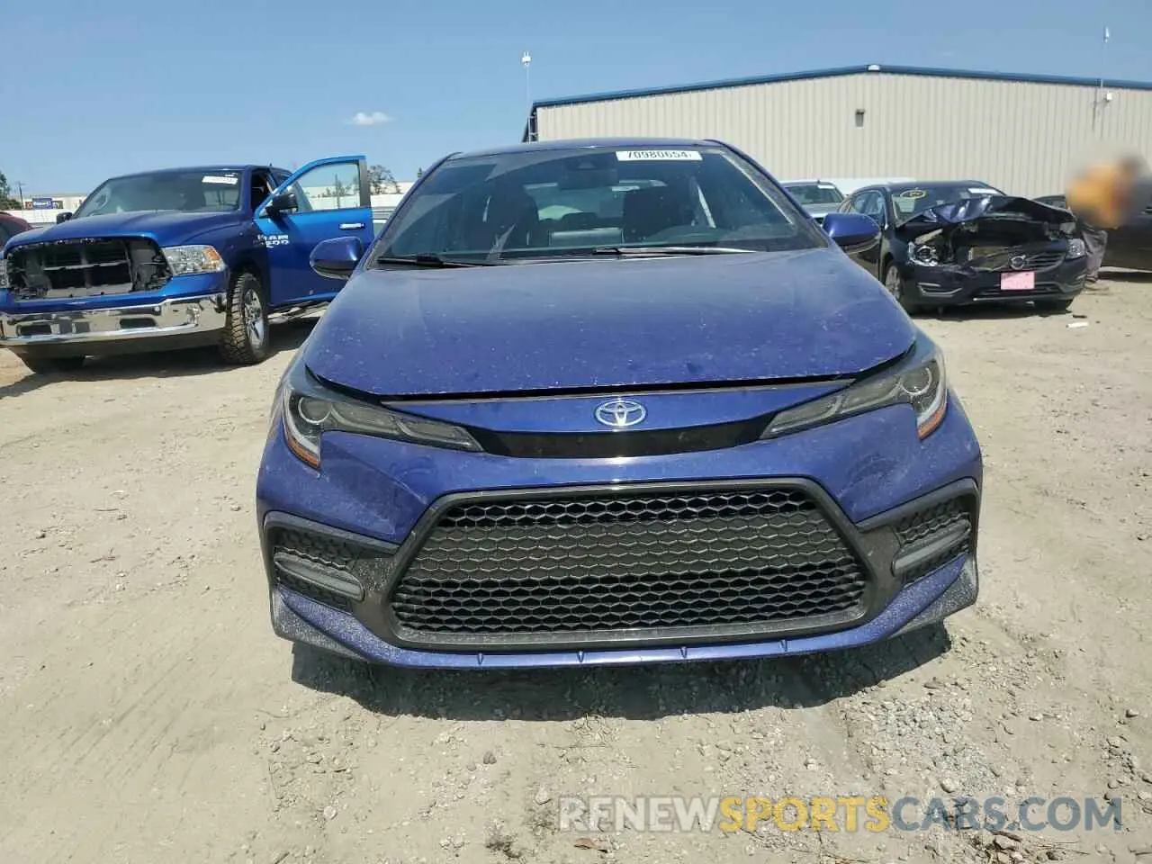 5 fotografías del automóvil dañado 5YFS4RCE7LP009538 TOYOTA COROLLA 2020