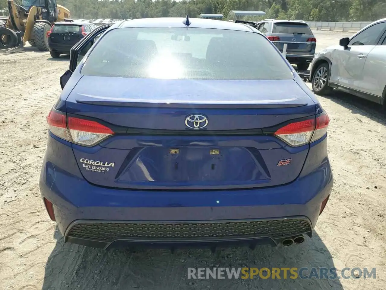 6 fotografías del automóvil dañado 5YFS4RCE7LP009538 TOYOTA COROLLA 2020