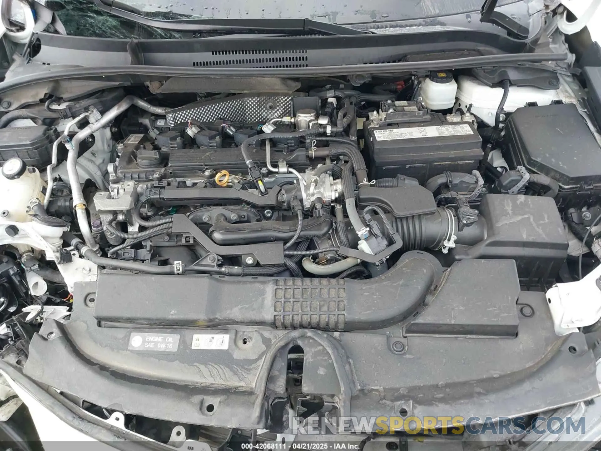 10 fotografías del automóvil dañado 5YFS4RCE7LP013783 TOYOTA COROLLA 2020
