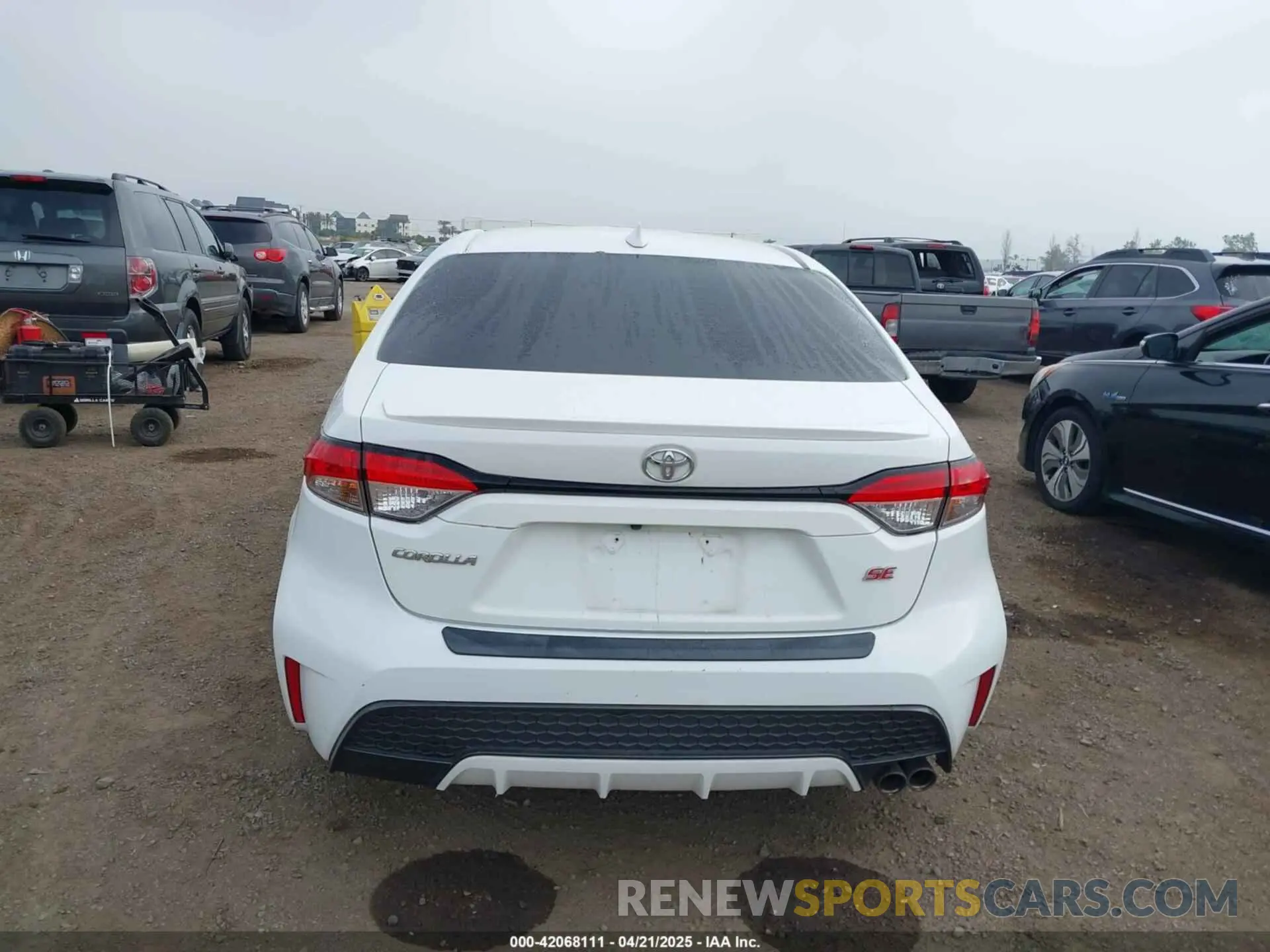 16 fotografías del automóvil dañado 5YFS4RCE7LP013783 TOYOTA COROLLA 2020