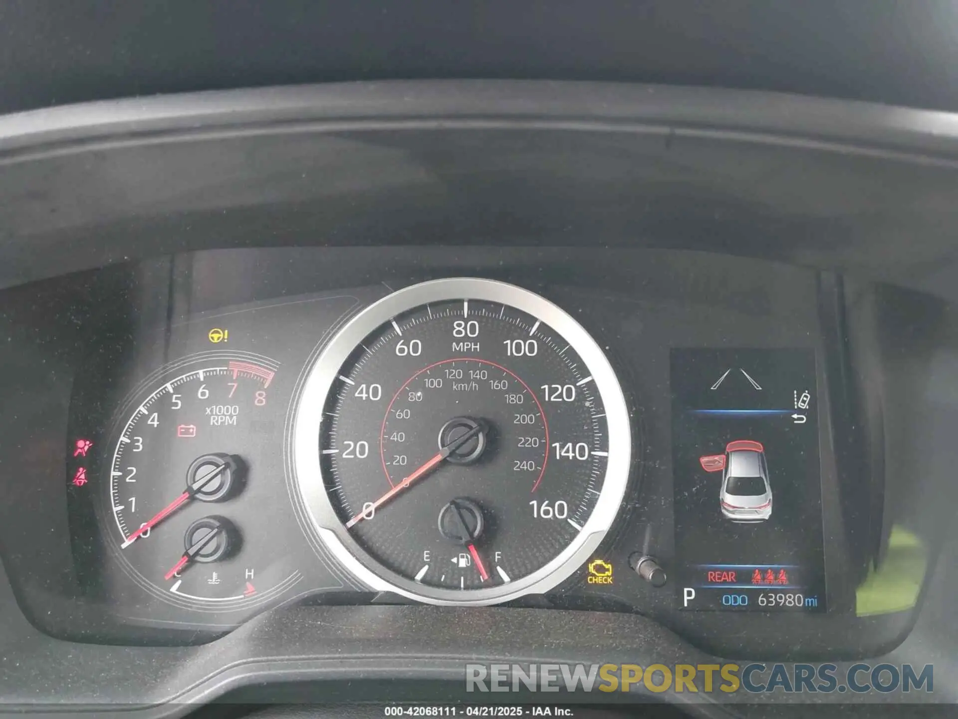 7 fotografías del automóvil dañado 5YFS4RCE7LP013783 TOYOTA COROLLA 2020