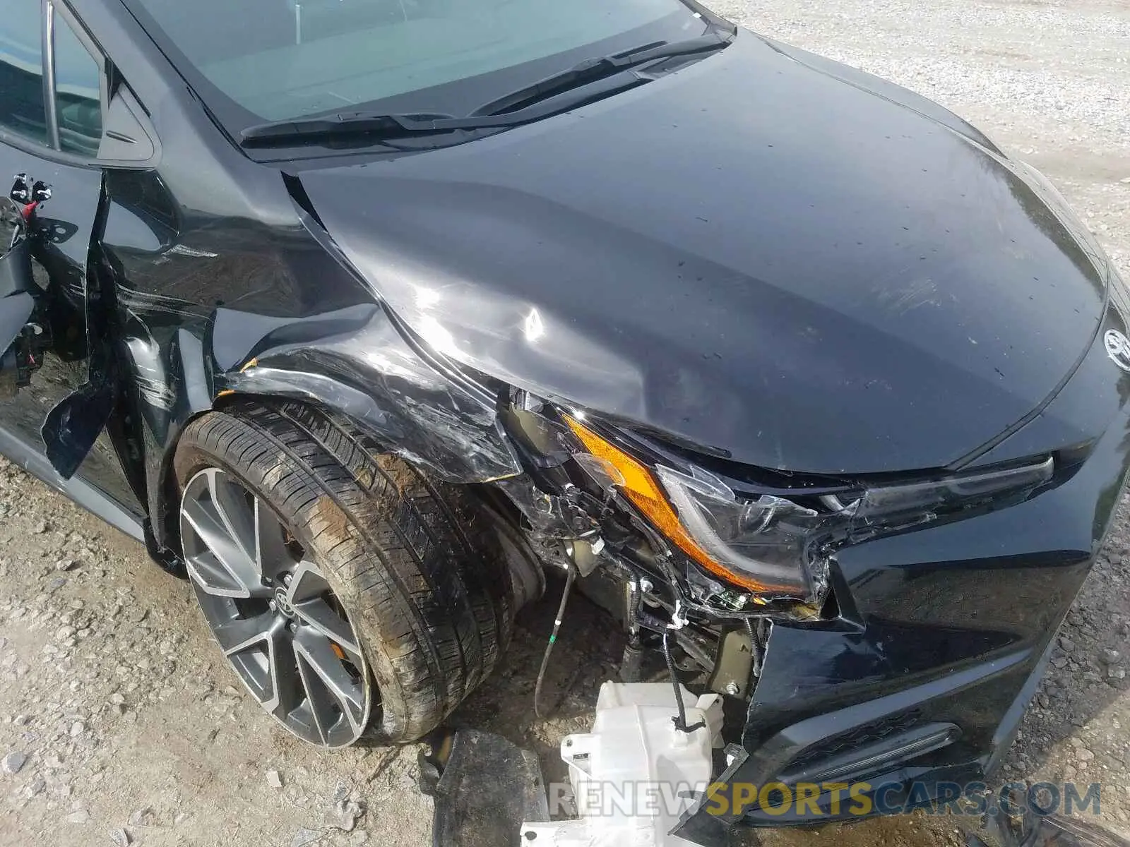 10 fotografías del automóvil dañado 5YFS4RCE7LP016036 TOYOTA COROLLA 2020