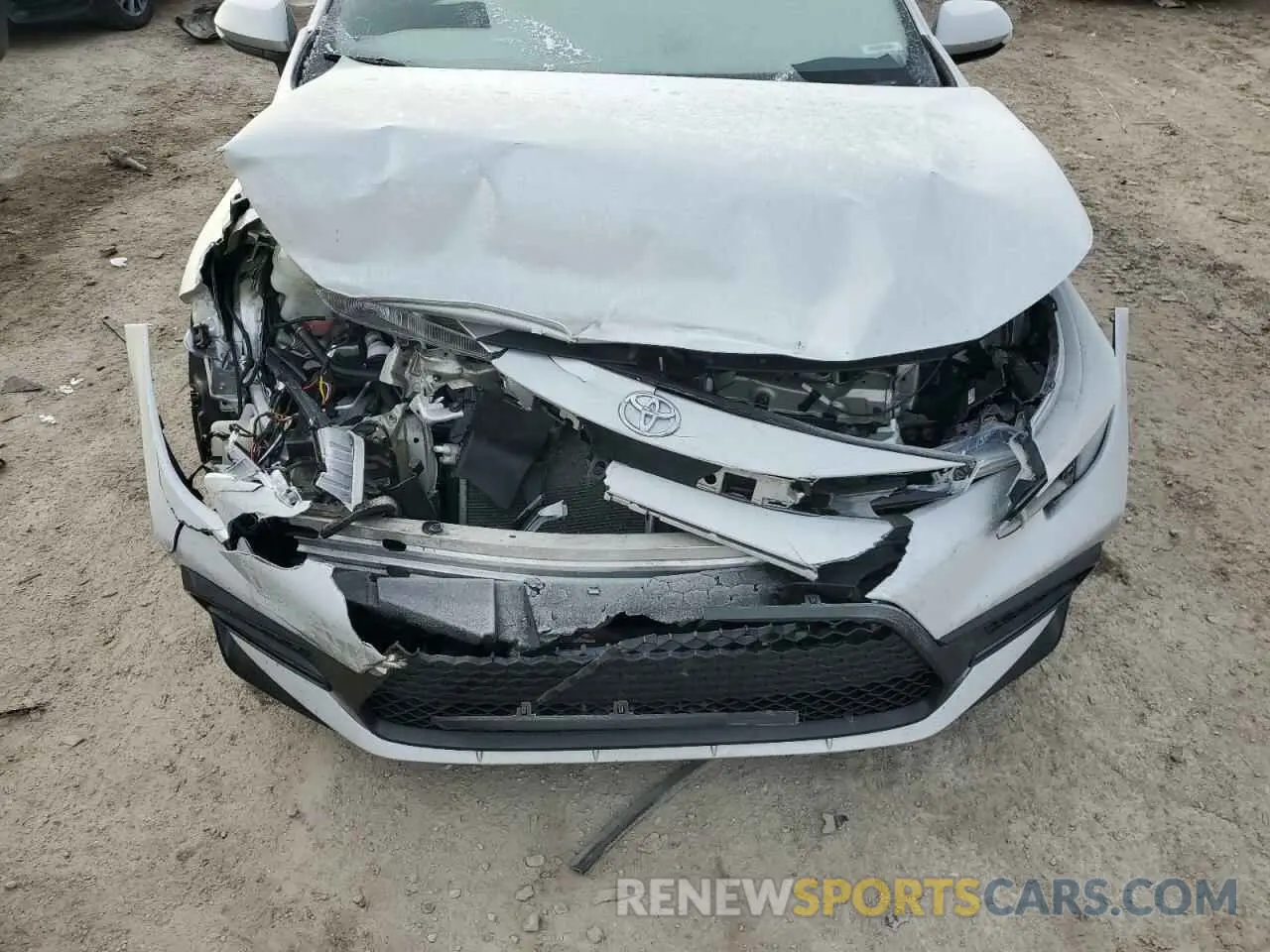 12 fotografías del automóvil dañado 5YFS4RCE7LP023990 TOYOTA COROLLA 2020