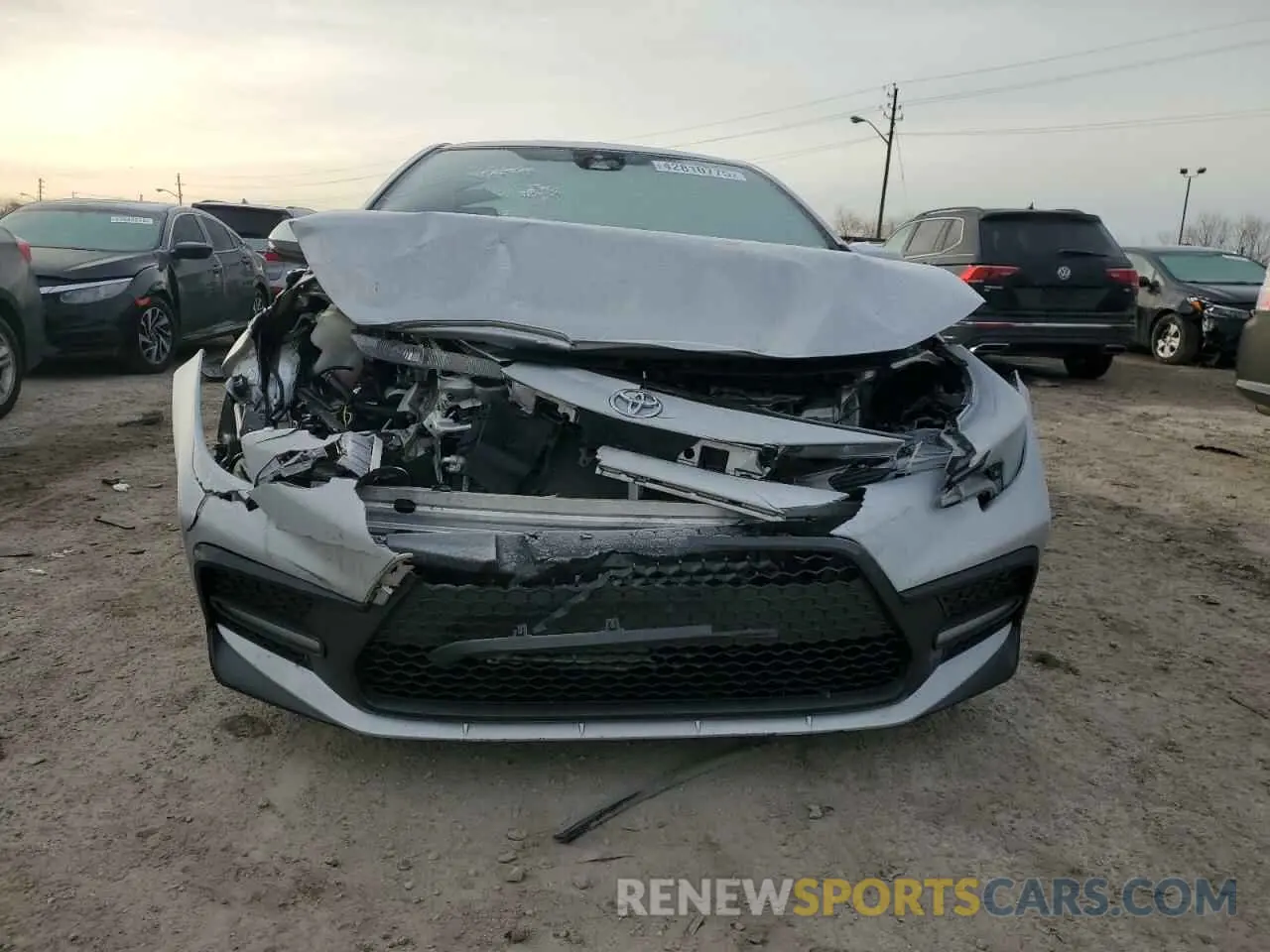 5 fotografías del automóvil dañado 5YFS4RCE7LP023990 TOYOTA COROLLA 2020