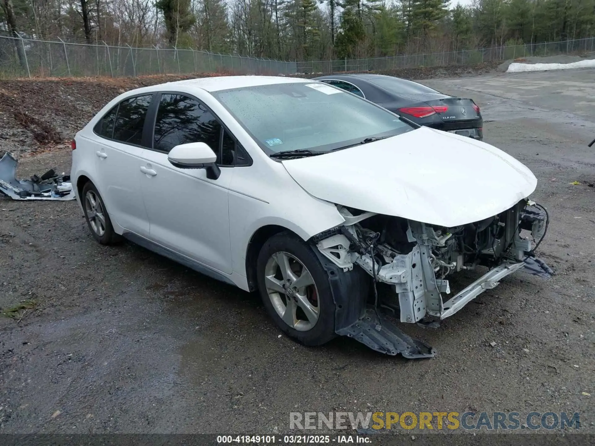 1 fotografías del automóvil dañado 5YFS4RCE7LP026260 TOYOTA COROLLA 2020