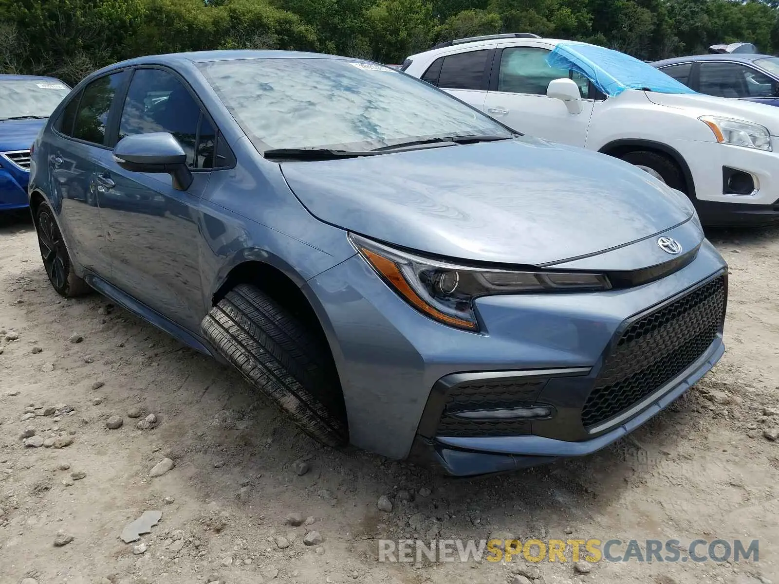 1 fotografías del automóvil dañado 5YFS4RCE7LP032219 TOYOTA COROLLA 2020
