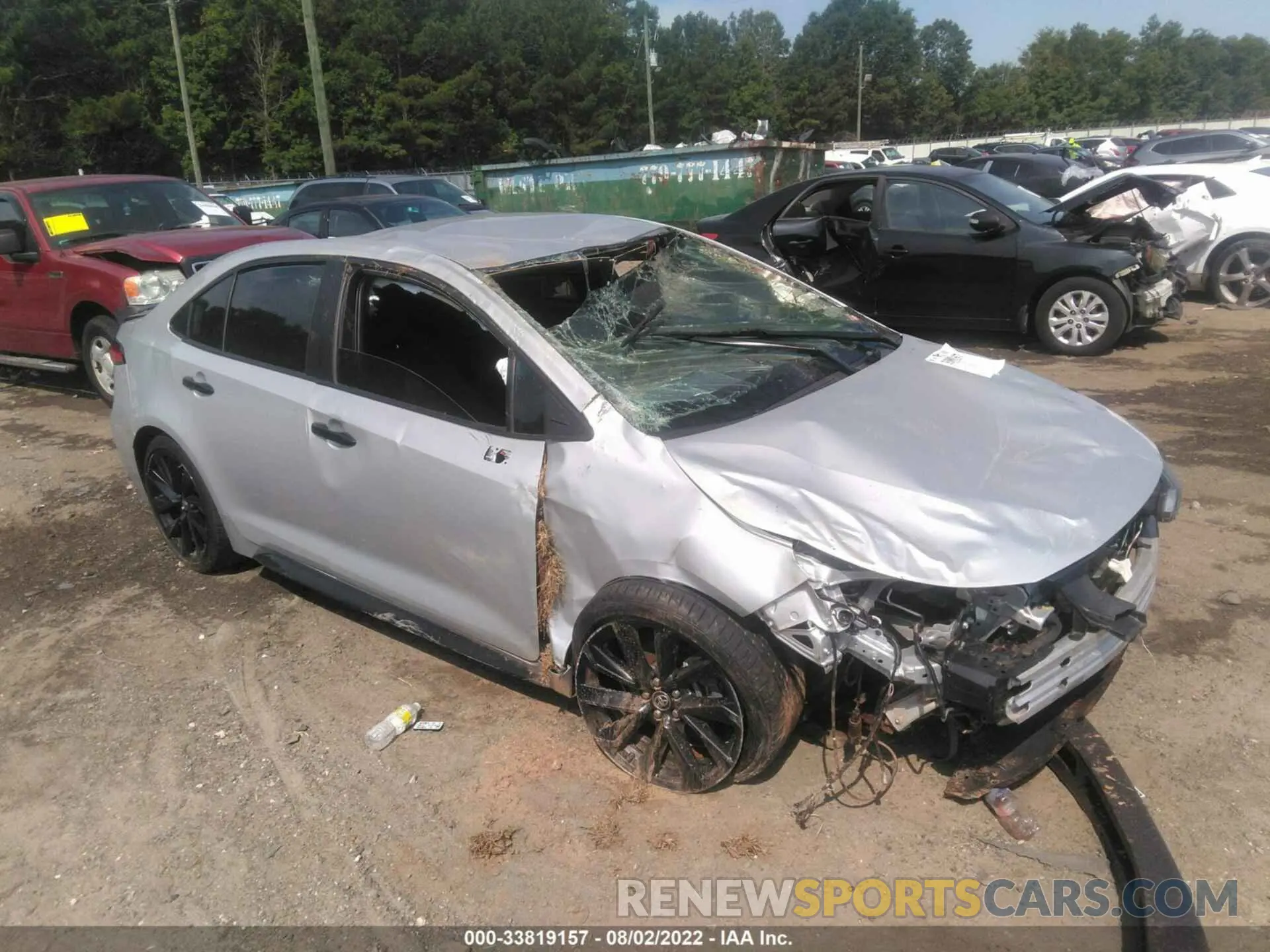 1 fotografías del automóvil dañado 5YFS4RCE7LP033998 TOYOTA COROLLA 2020