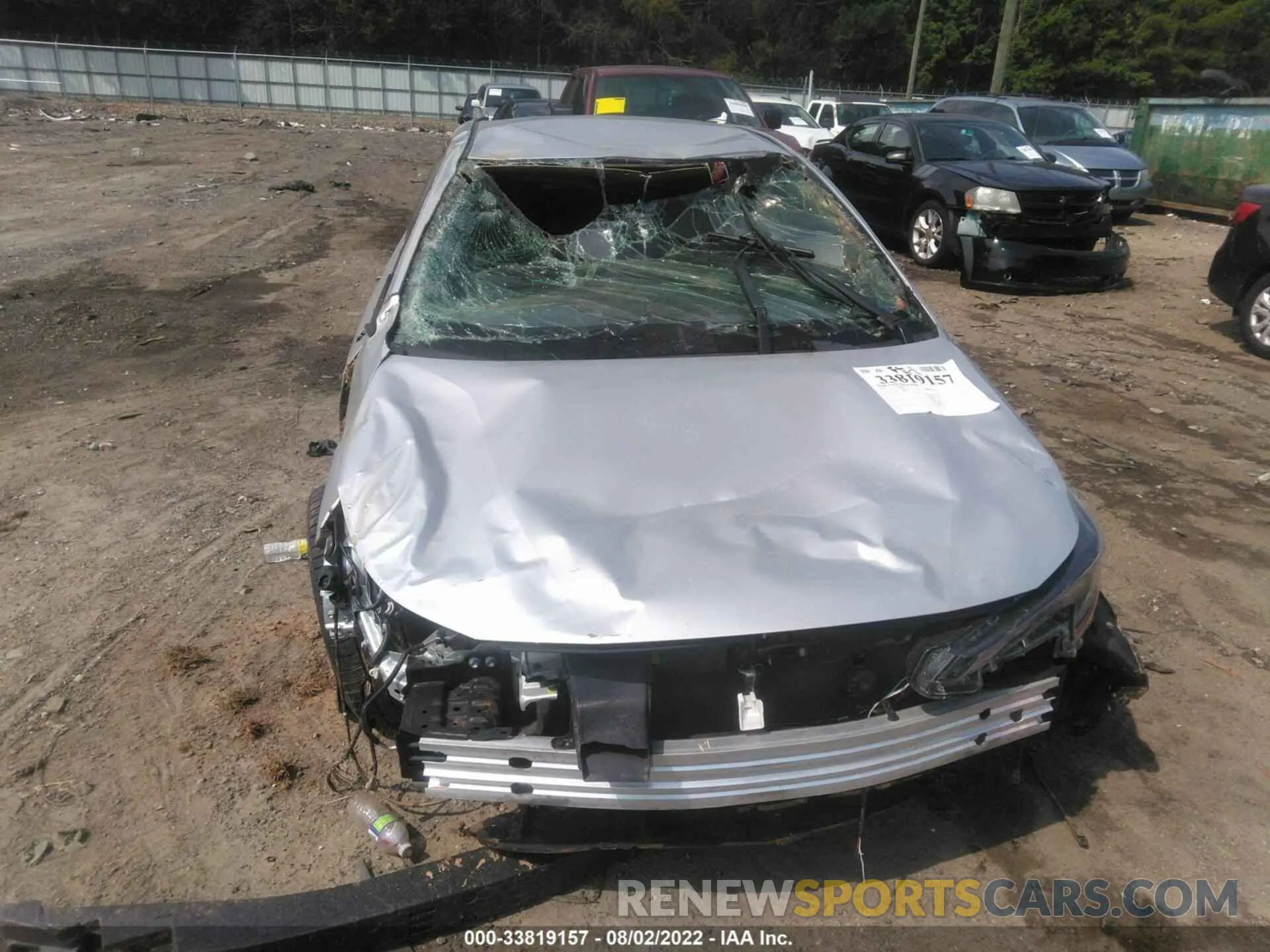 6 fotografías del automóvil dañado 5YFS4RCE7LP033998 TOYOTA COROLLA 2020