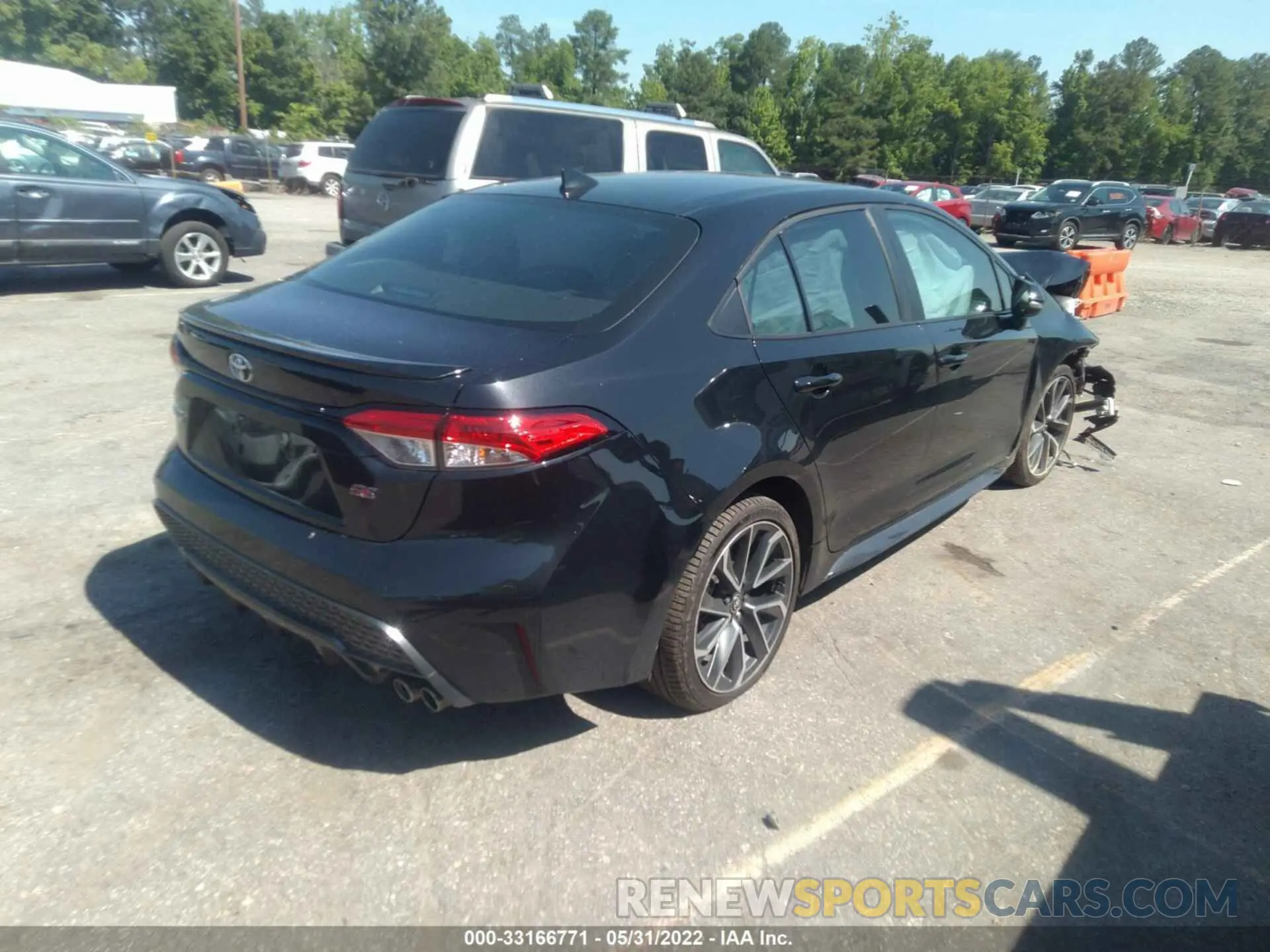 4 fotografías del automóvil dañado 5YFS4RCE7LP047643 TOYOTA COROLLA 2020