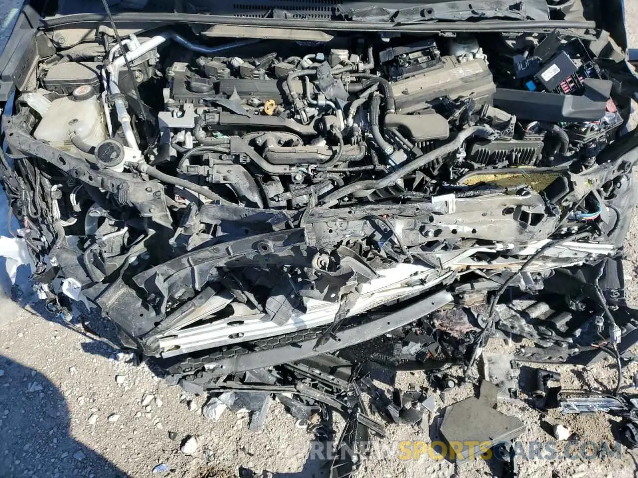 11 fotografías del automóvil dañado 5YFS4RCE8LP001626 TOYOTA COROLLA 2020