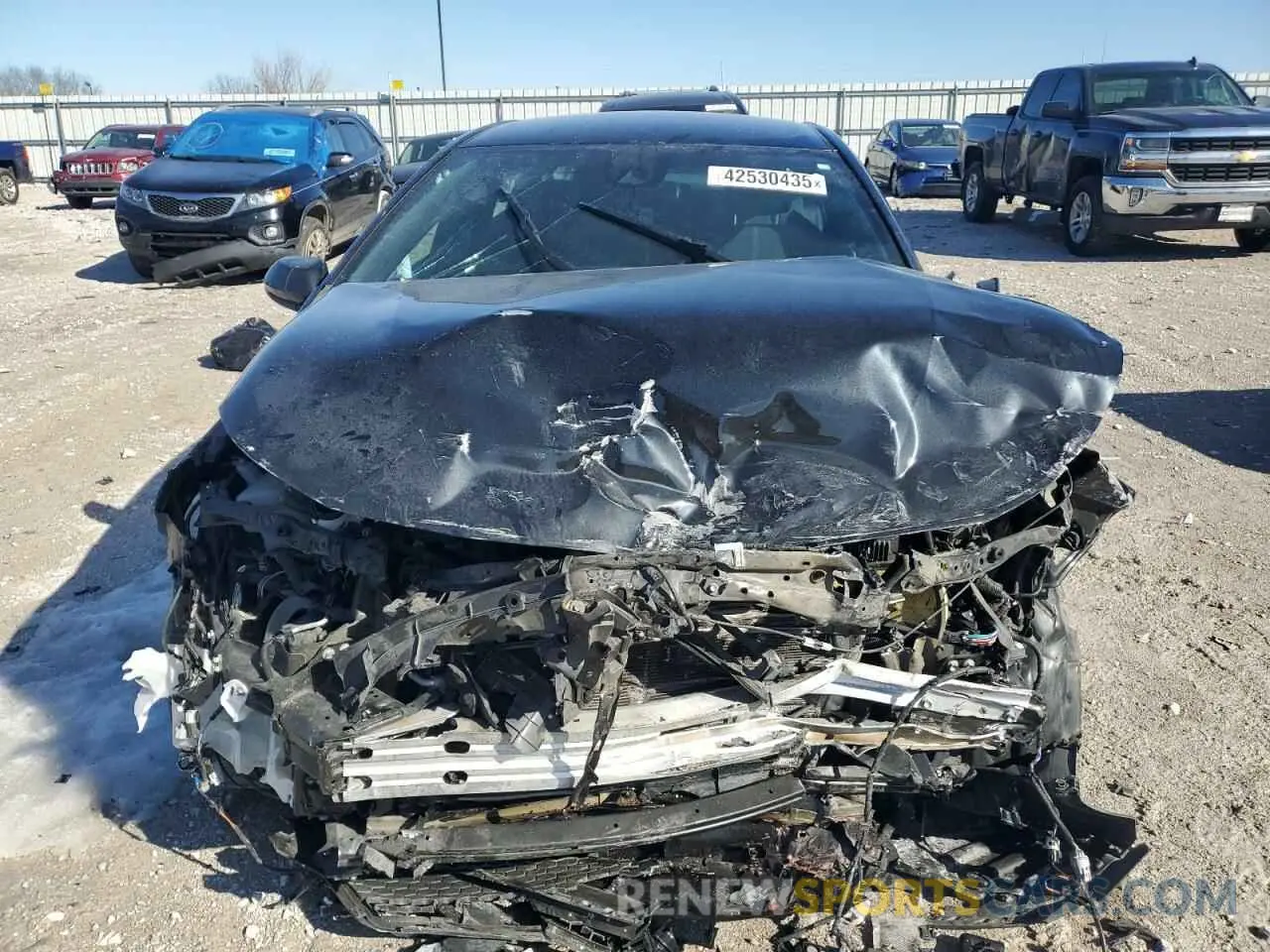 5 fotografías del automóvil dañado 5YFS4RCE8LP001626 TOYOTA COROLLA 2020