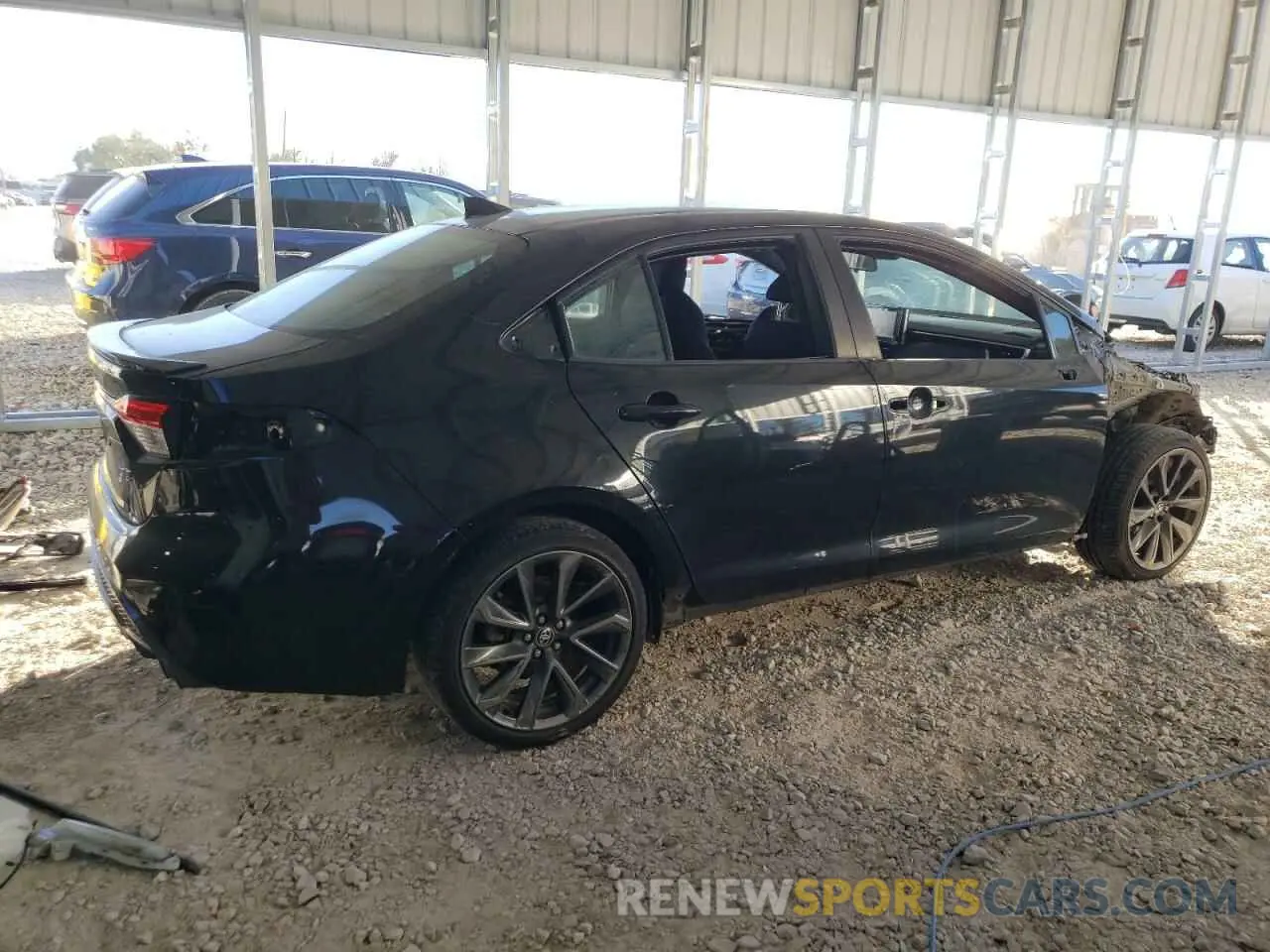 3 fotografías del automóvil dañado 5YFS4RCE8LP008396 TOYOTA COROLLA 2020
