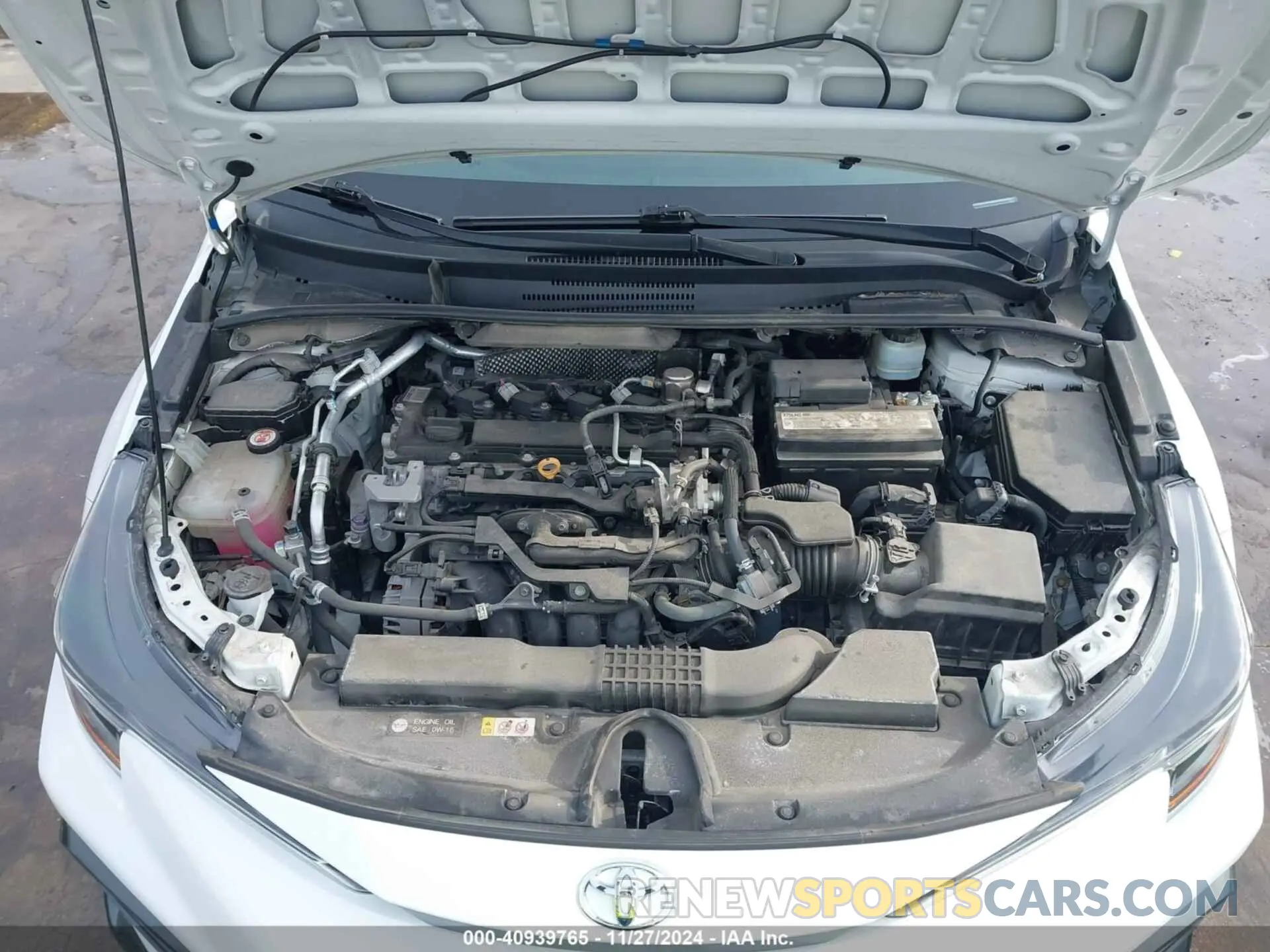 10 fotografías del automóvil dañado 5YFS4RCE8LP015297 TOYOTA COROLLA 2020