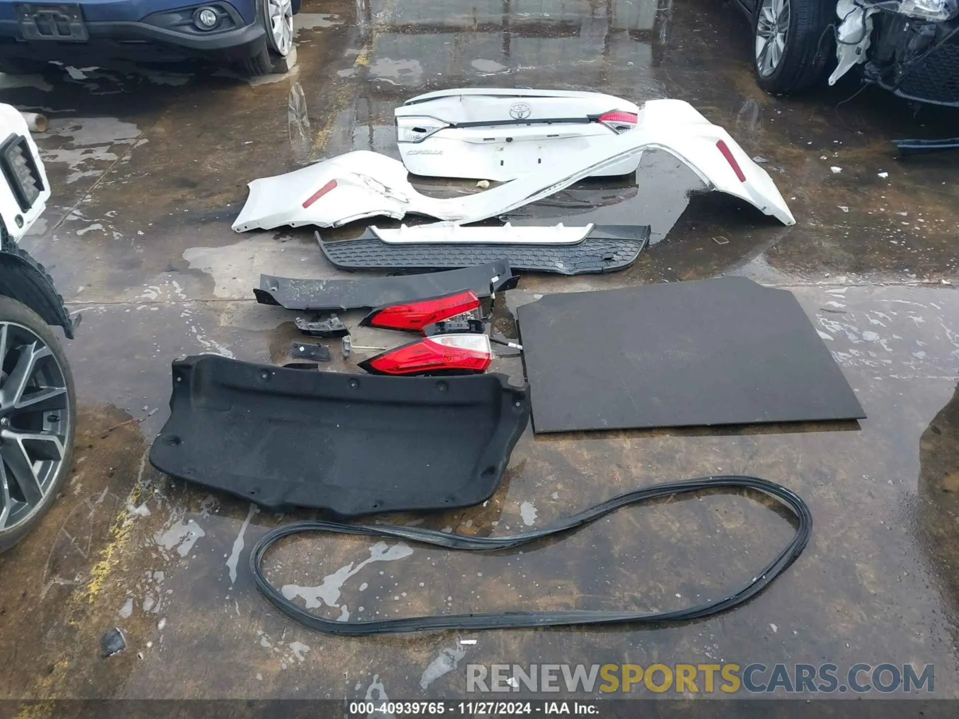 12 fotografías del automóvil dañado 5YFS4RCE8LP015297 TOYOTA COROLLA 2020