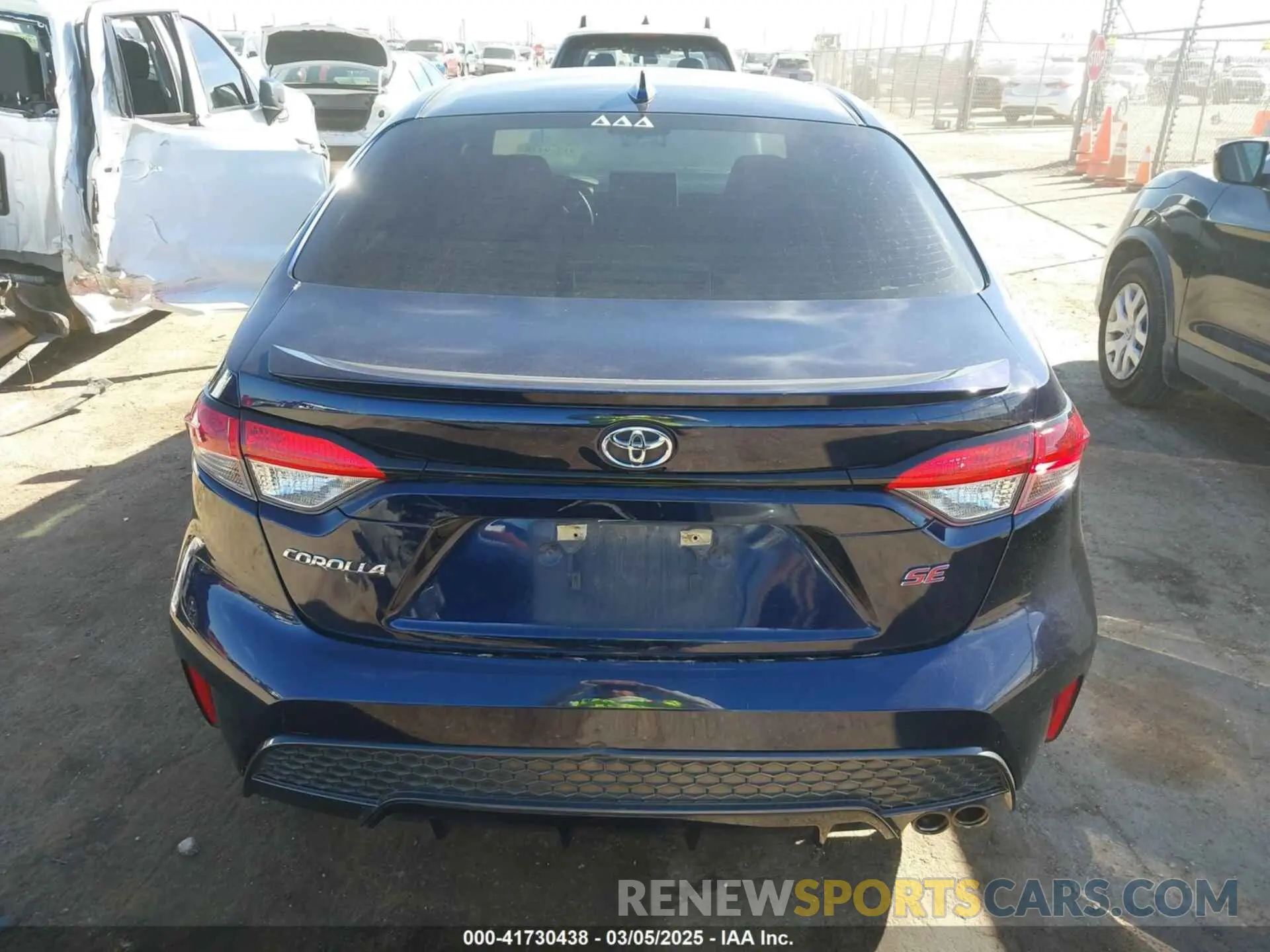 16 fotografías del automóvil dañado 5YFS4RCE8LP029457 TOYOTA COROLLA 2020