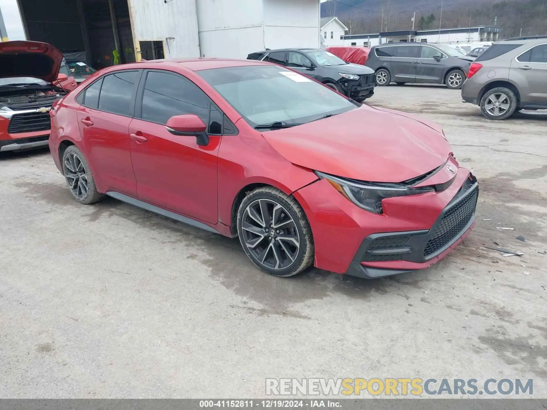 1 fotografías del automóvil dañado 5YFS4RCE8LP029961 TOYOTA COROLLA 2020