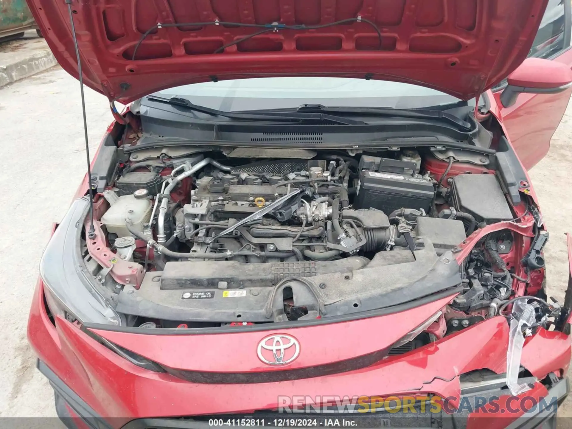 10 fotografías del automóvil dañado 5YFS4RCE8LP029961 TOYOTA COROLLA 2020