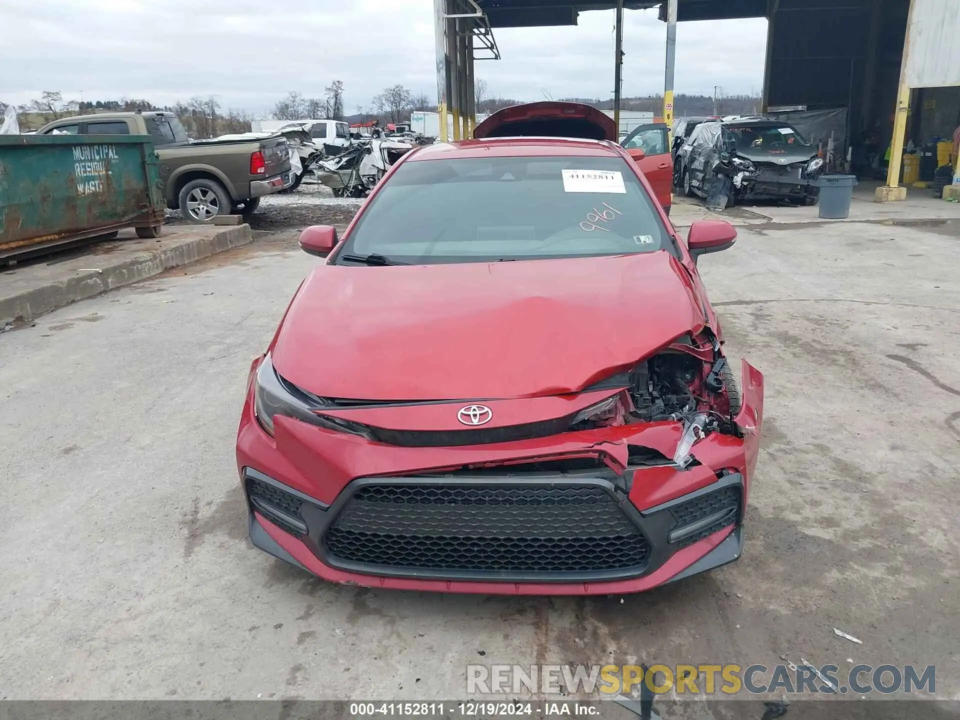 12 fotografías del automóvil dañado 5YFS4RCE8LP029961 TOYOTA COROLLA 2020