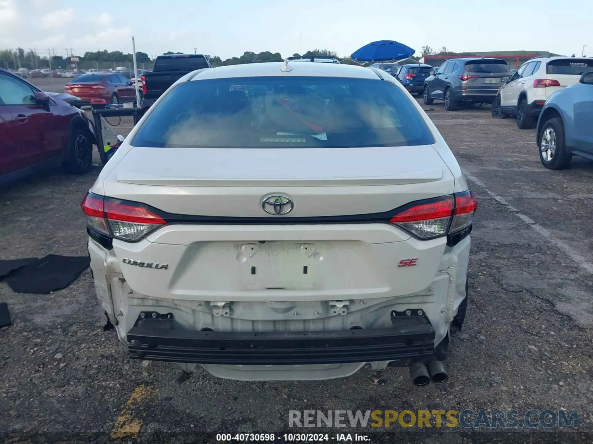 15 fotografías del automóvil dañado 5YFS4RCE8LP042029 TOYOTA COROLLA 2020