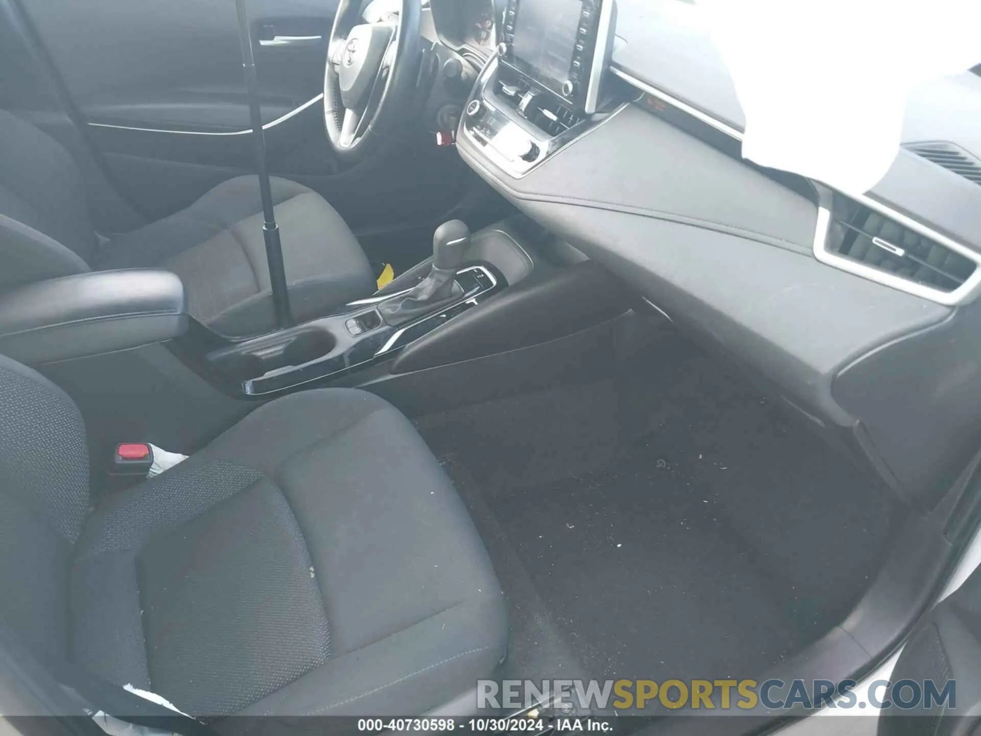 5 fotografías del automóvil dañado 5YFS4RCE8LP042029 TOYOTA COROLLA 2020