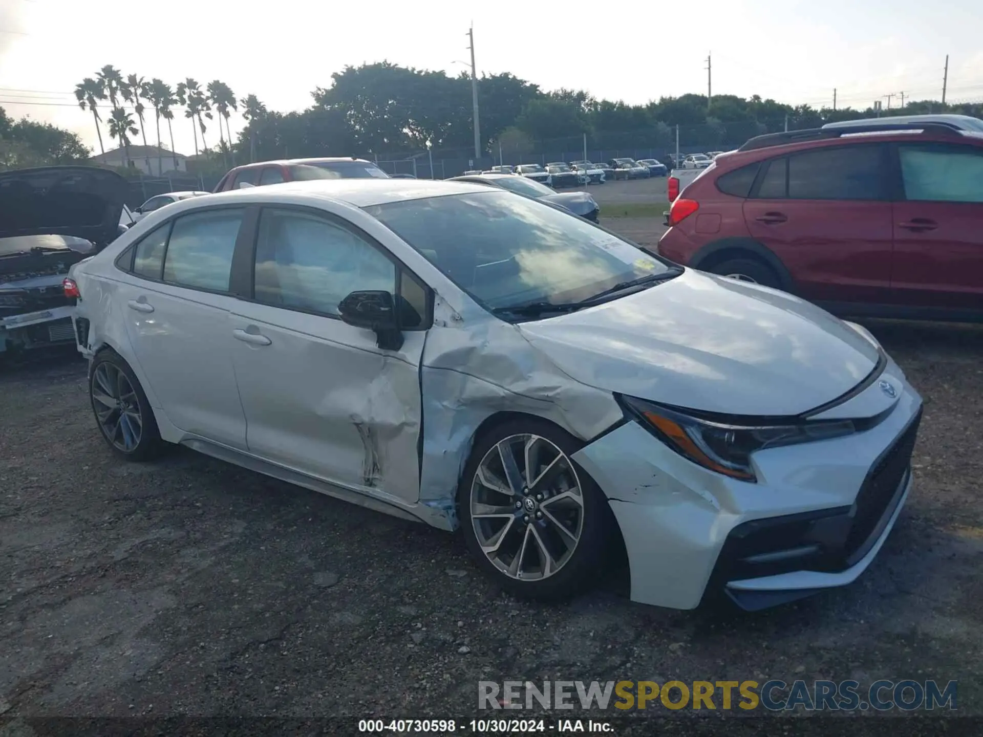 6 fotografías del automóvil dañado 5YFS4RCE8LP042029 TOYOTA COROLLA 2020