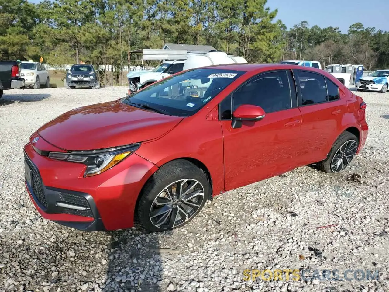 1 fotografías del automóvil dañado 5YFS4RCE8LP047201 TOYOTA COROLLA 2020