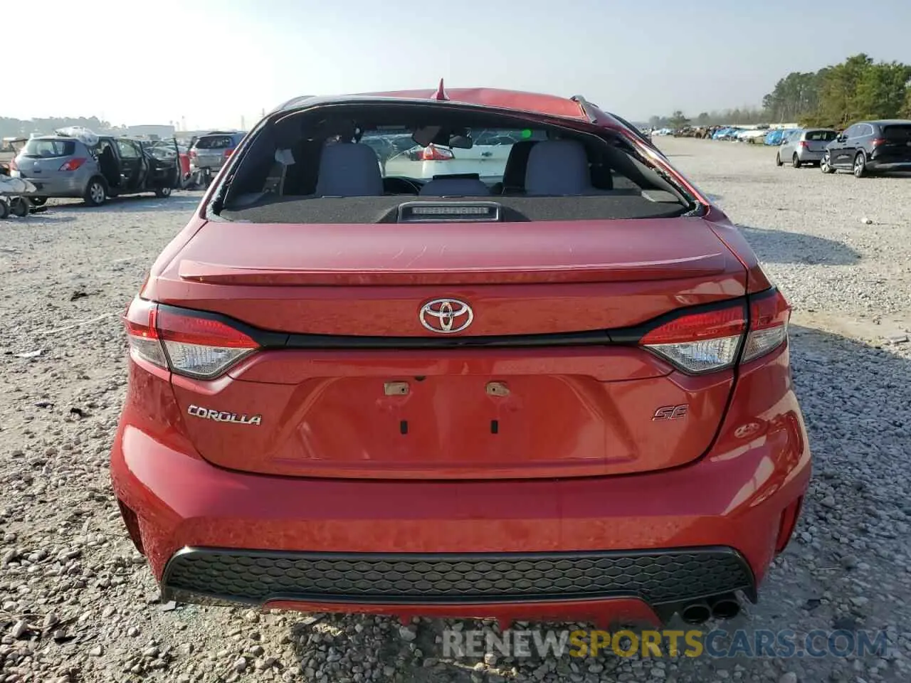 6 fotografías del automóvil dañado 5YFS4RCE8LP047201 TOYOTA COROLLA 2020