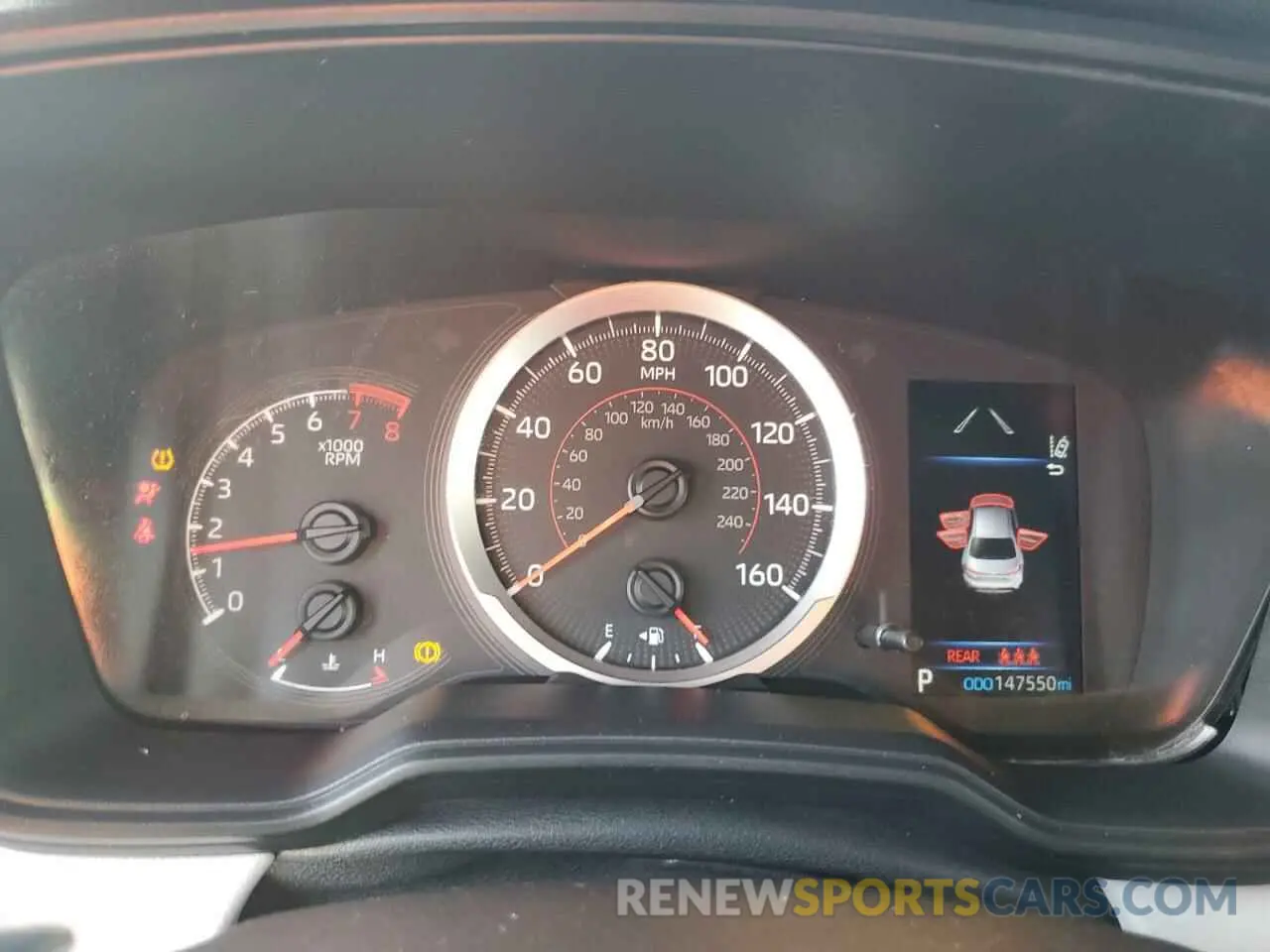 9 fotografías del automóvil dañado 5YFS4RCE8LP047201 TOYOTA COROLLA 2020