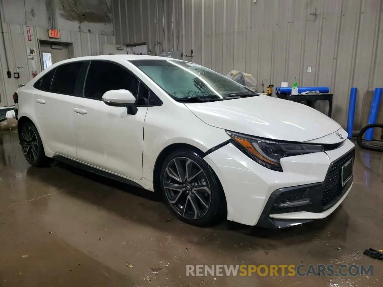 4 fotografías del automóvil dañado 5YFS4RCE8LP048817 TOYOTA COROLLA 2020
