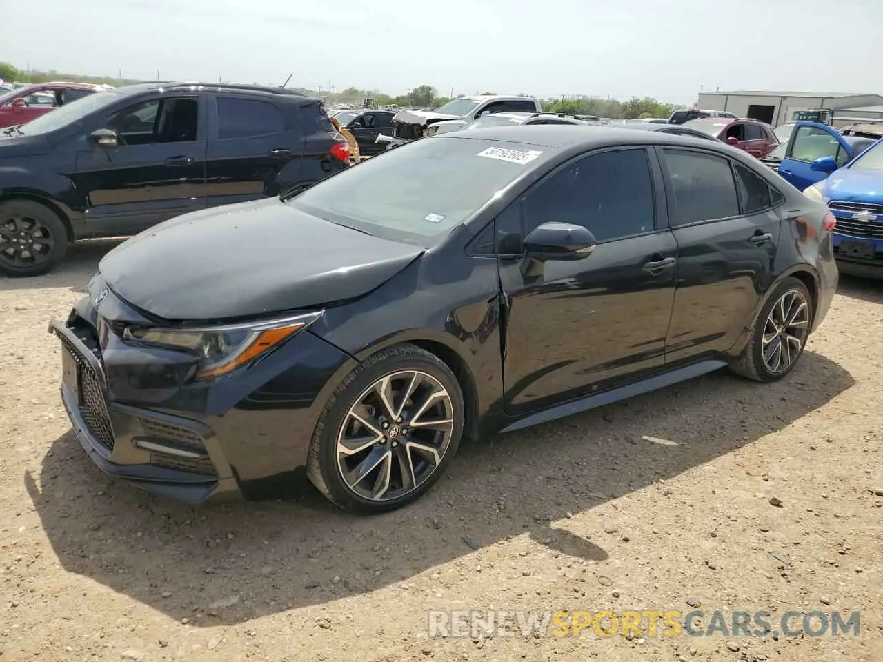 1 fotografías del automóvil dañado 5YFS4RCE8LP053354 TOYOTA COROLLA 2020