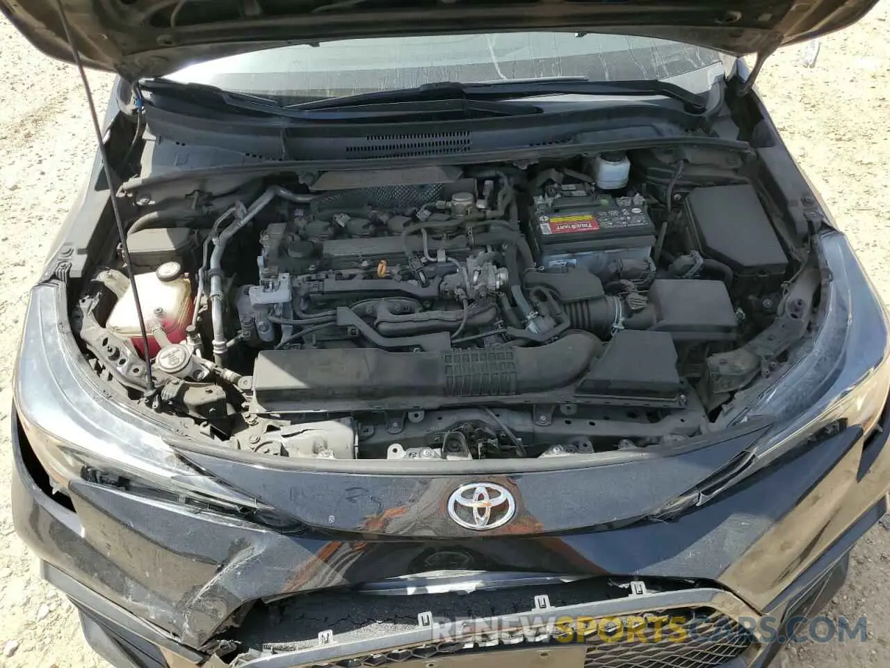 11 fotografías del automóvil dañado 5YFS4RCE8LP053354 TOYOTA COROLLA 2020