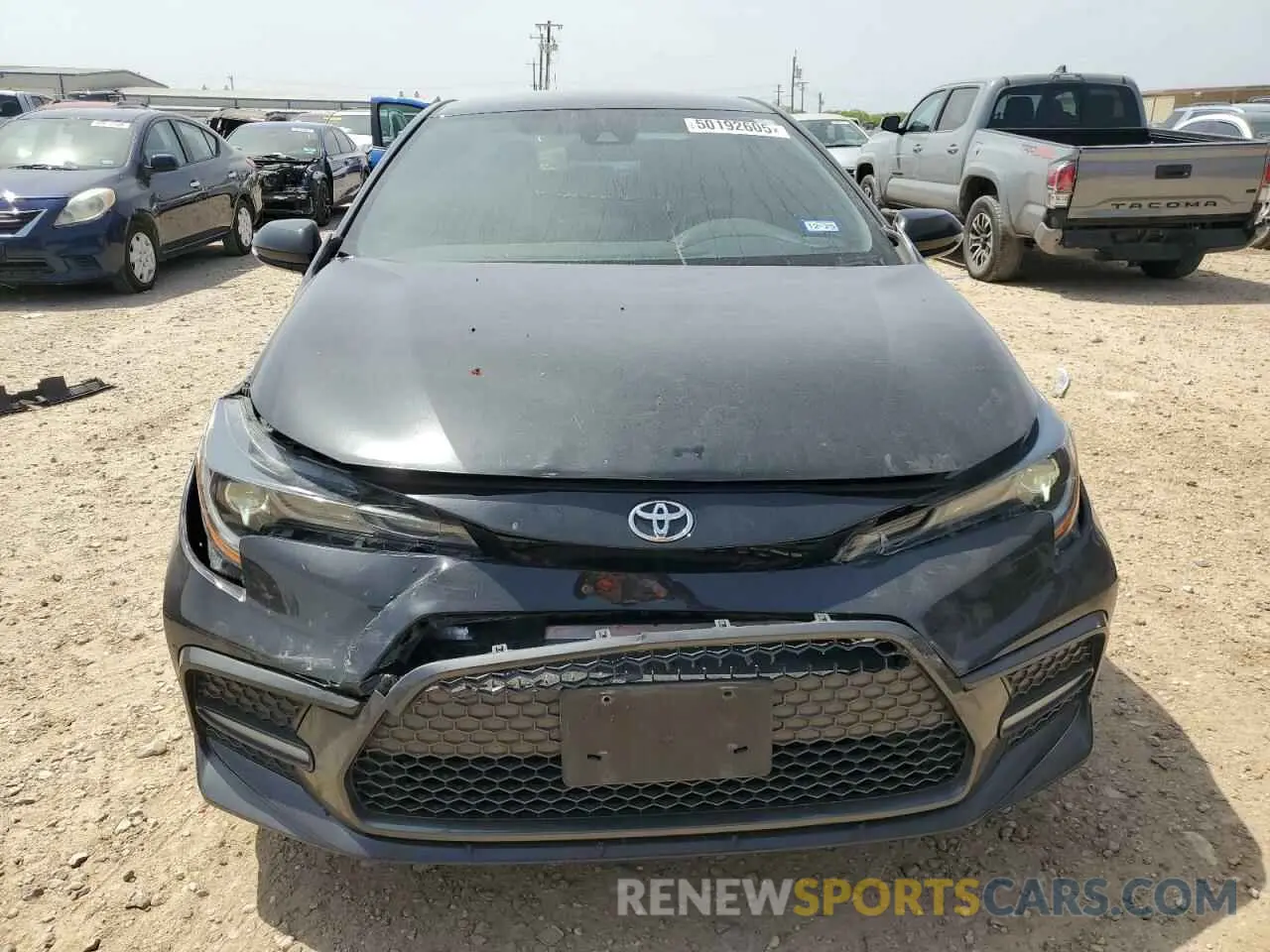 5 fotografías del automóvil dañado 5YFS4RCE8LP053354 TOYOTA COROLLA 2020