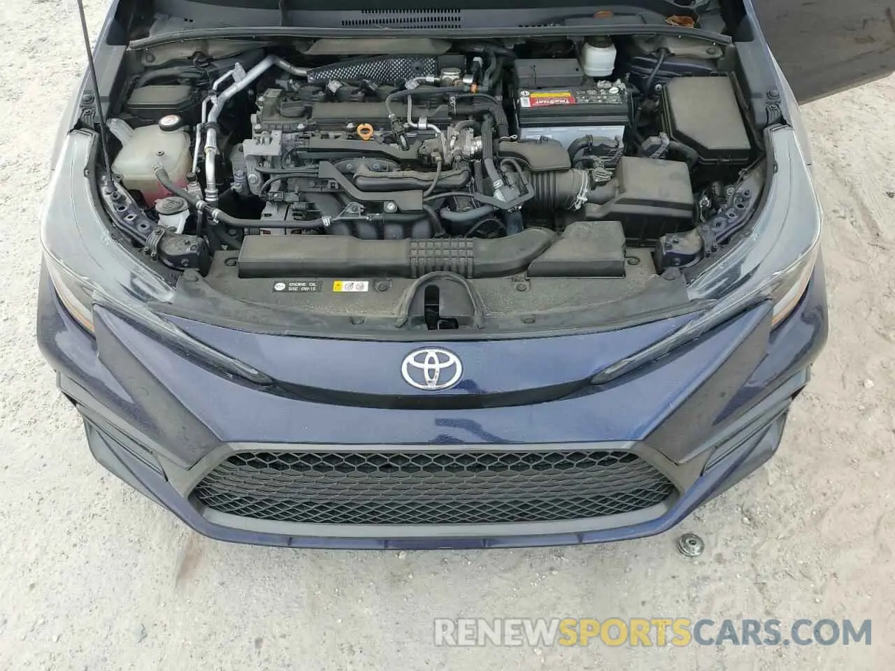 11 fotografías del automóvil dañado 5YFS4RCE8LP053421 TOYOTA COROLLA 2020