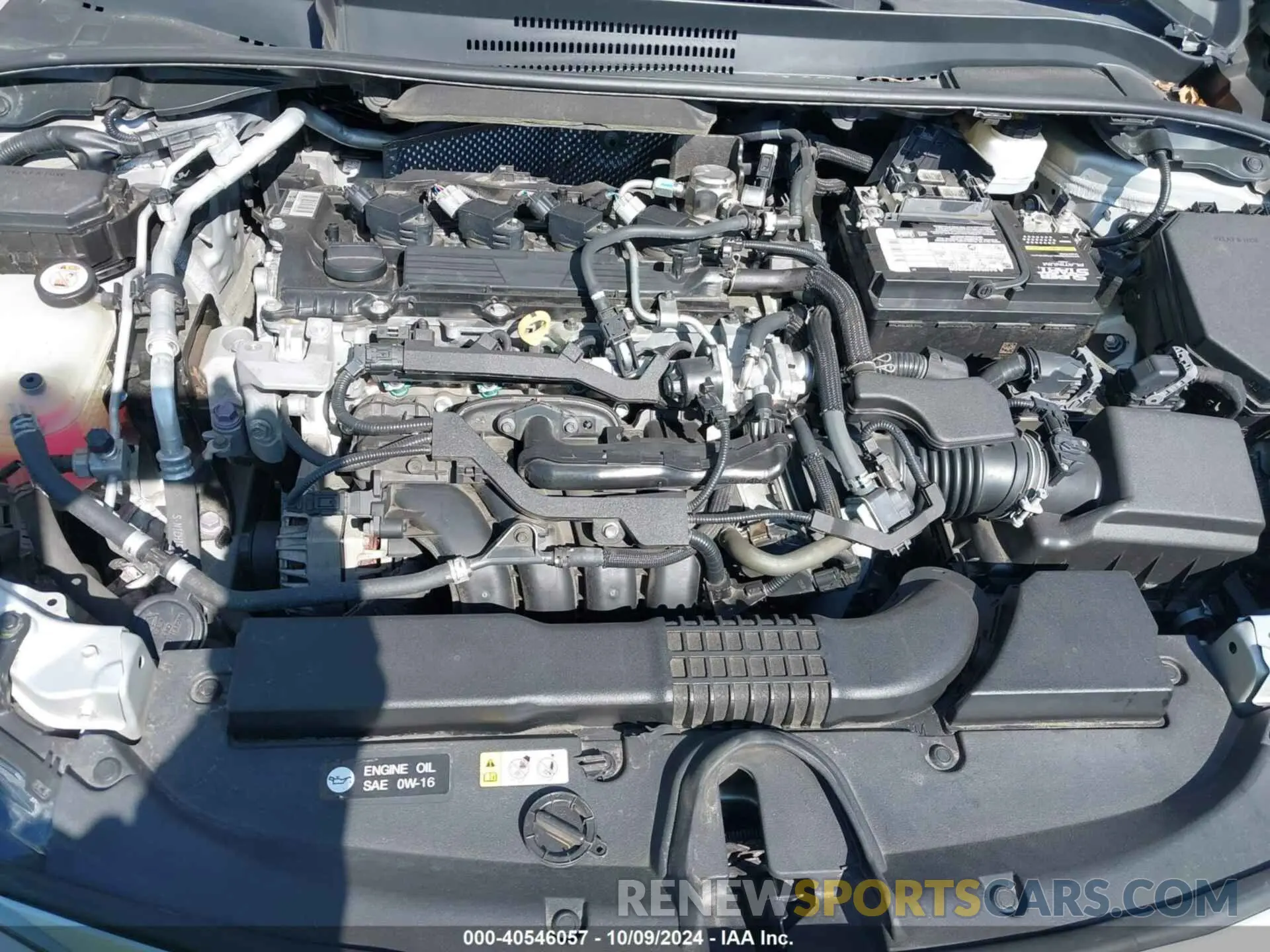 10 fotografías del automóvil dañado 5YFS4RCE9LP016992 TOYOTA COROLLA 2020