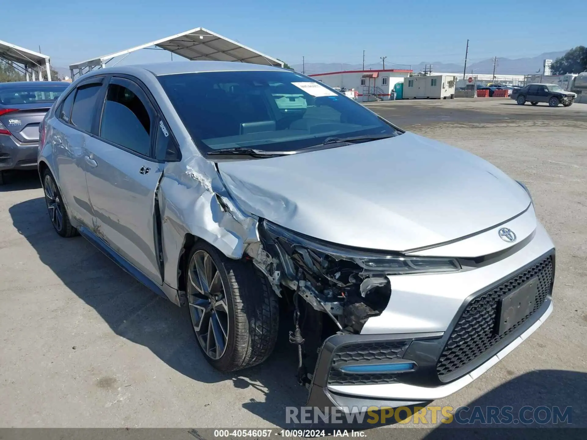 6 fotografías del automóvil dañado 5YFS4RCE9LP016992 TOYOTA COROLLA 2020
