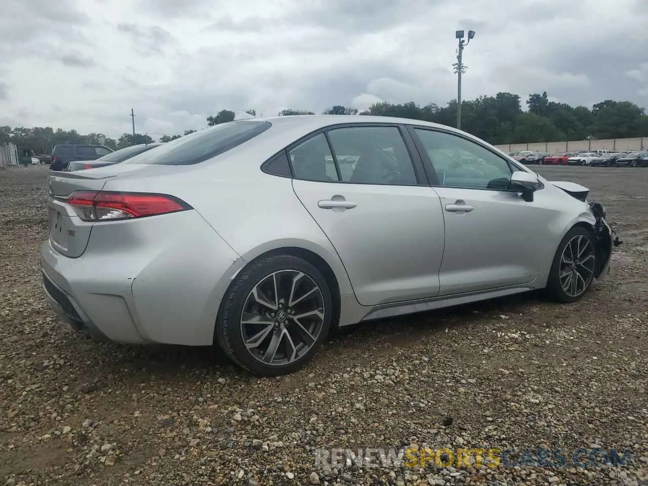3 fotografías del automóvil dañado 5YFS4RCE9LP018855 TOYOTA COROLLA 2020