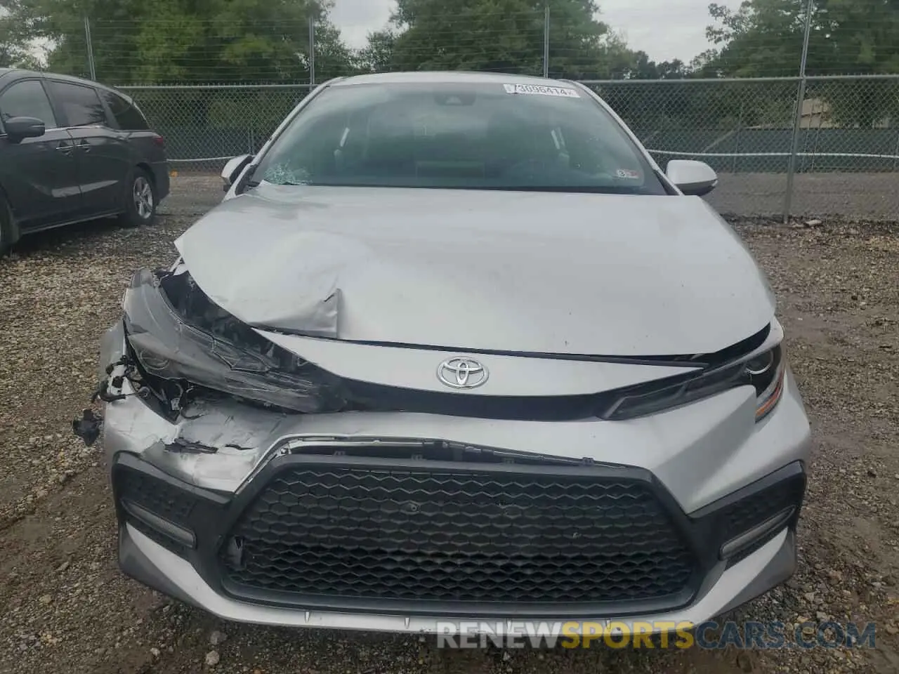 5 fotografías del automóvil dañado 5YFS4RCE9LP018855 TOYOTA COROLLA 2020