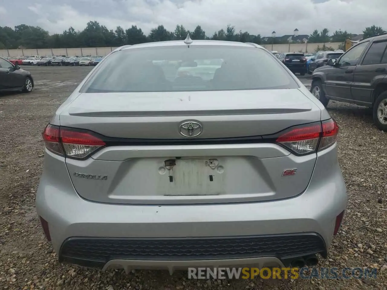 6 fotografías del automóvil dañado 5YFS4RCE9LP018855 TOYOTA COROLLA 2020