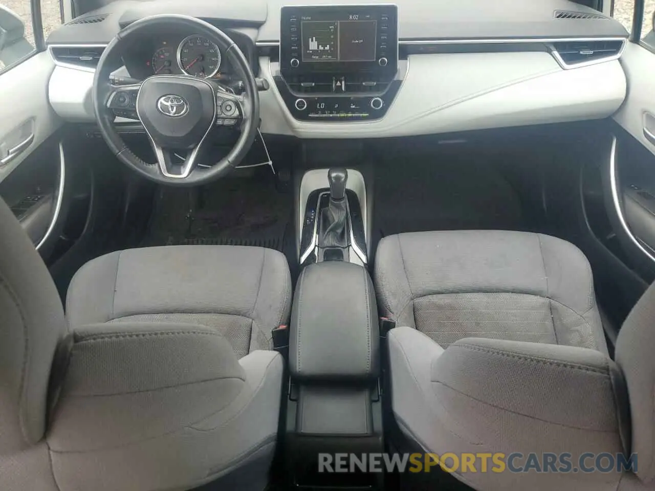 8 fotografías del automóvil dañado 5YFS4RCE9LP018855 TOYOTA COROLLA 2020