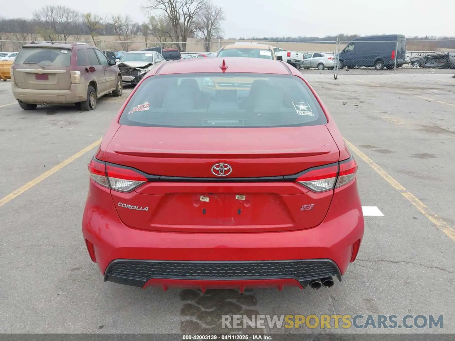 16 fotografías del automóvil dañado 5YFS4RCE9LP021027 TOYOTA COROLLA 2020