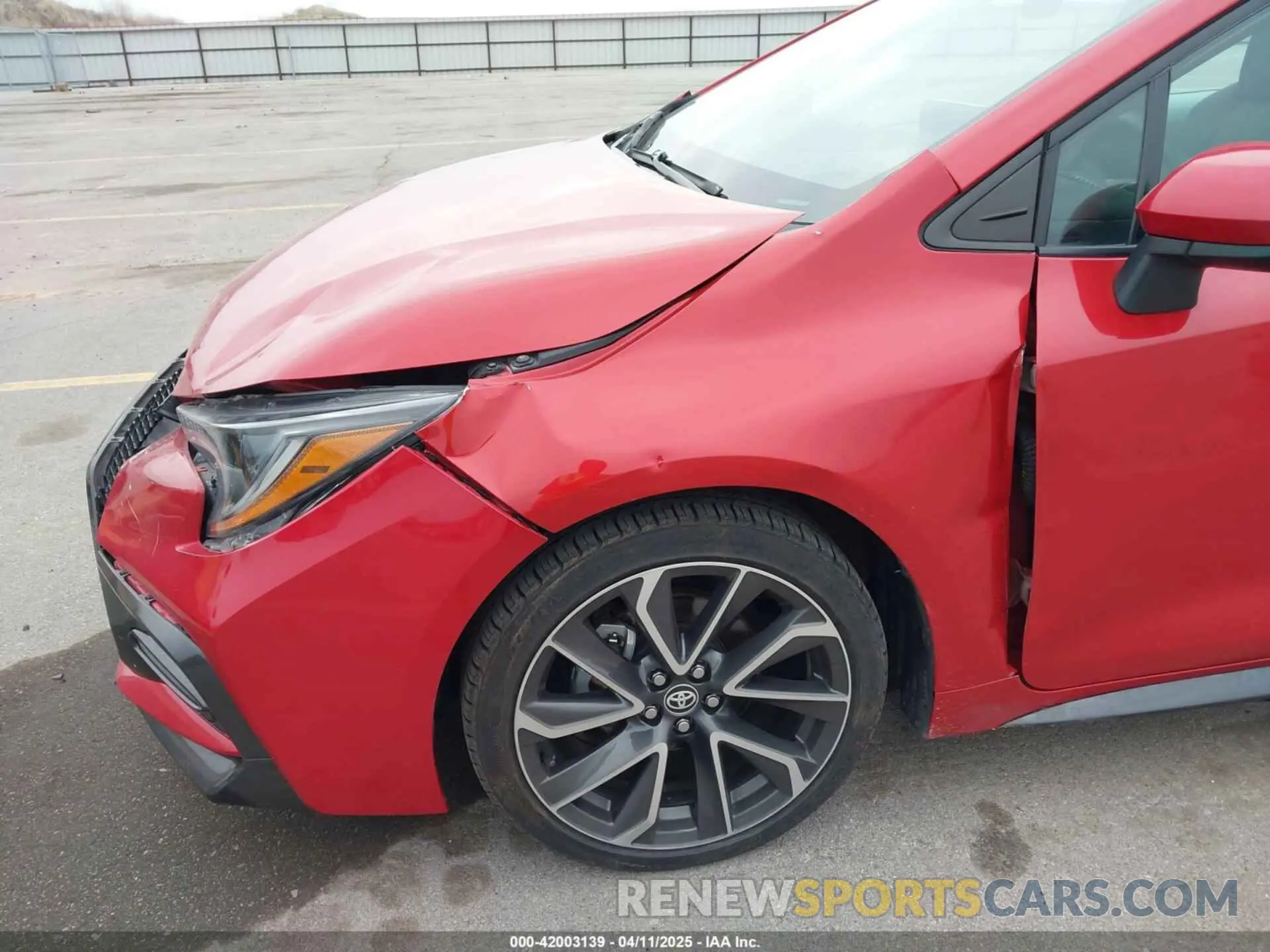 6 fotografías del automóvil dañado 5YFS4RCE9LP021027 TOYOTA COROLLA 2020