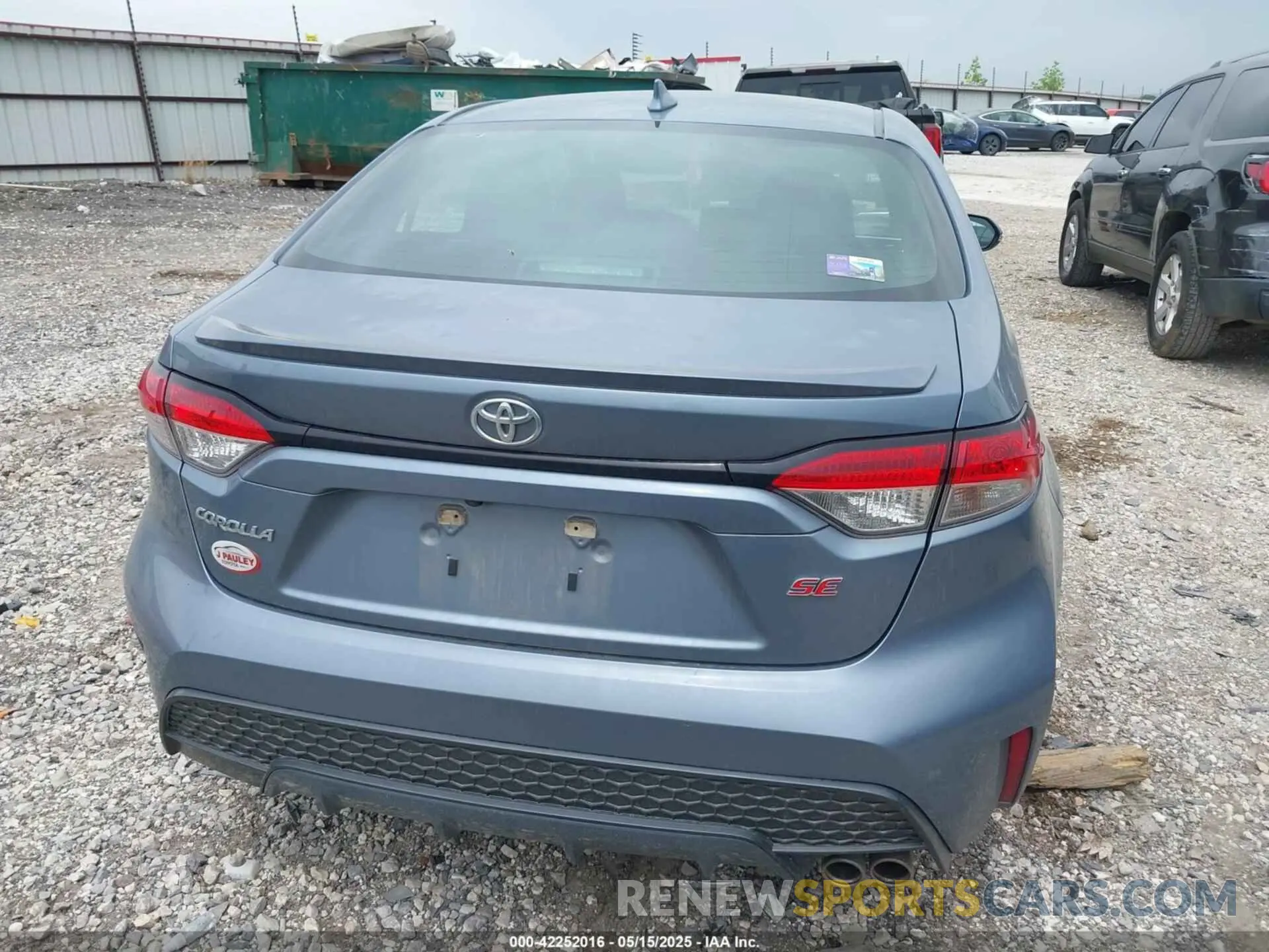 16 fotografías del automóvil dañado 5YFS4RCE9LP023215 TOYOTA COROLLA 2020